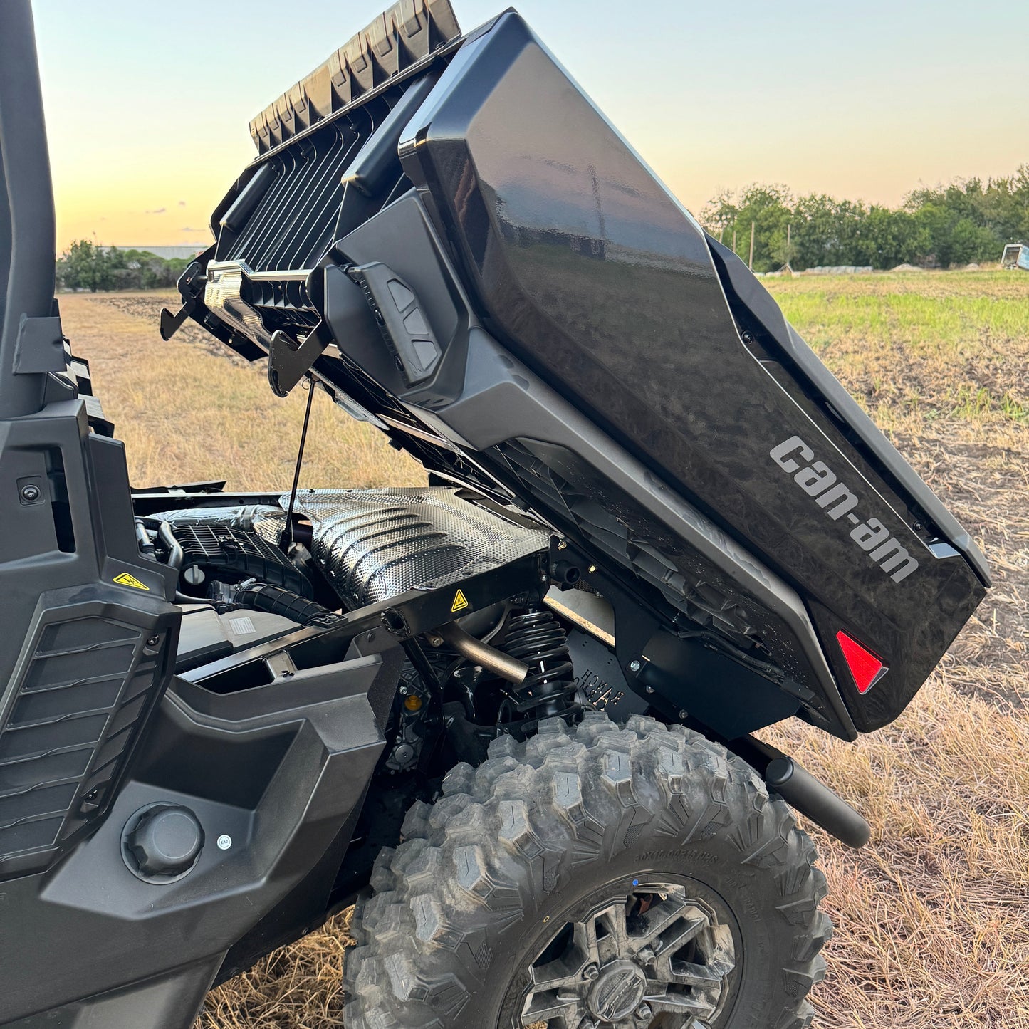 2026 Can-Am Defender HD11 Rear Bumper Dumping and Clearing
