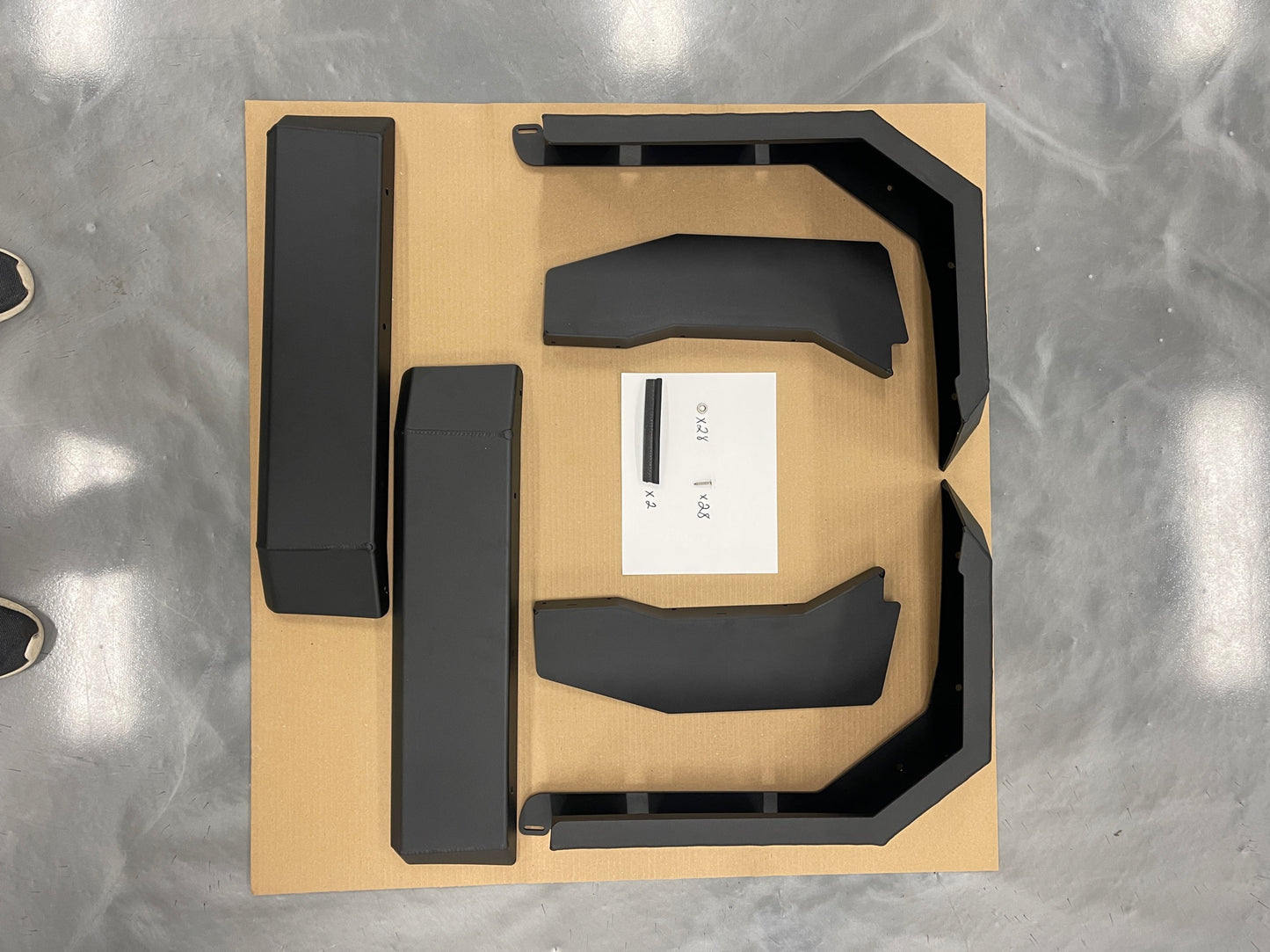 Ranch Armor Can-Am Defender Mud Flaps/Fender Flares (Front & Back)