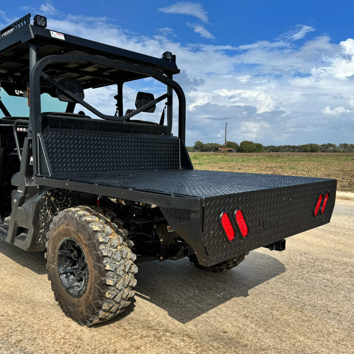 Can-Am Defender Aluminum Flatbed