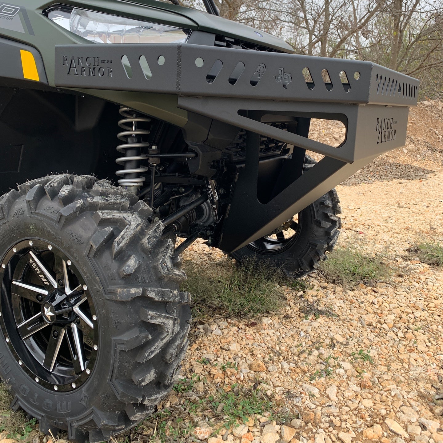 Polaris Ranger Ranch Armor Front Storage Bumper