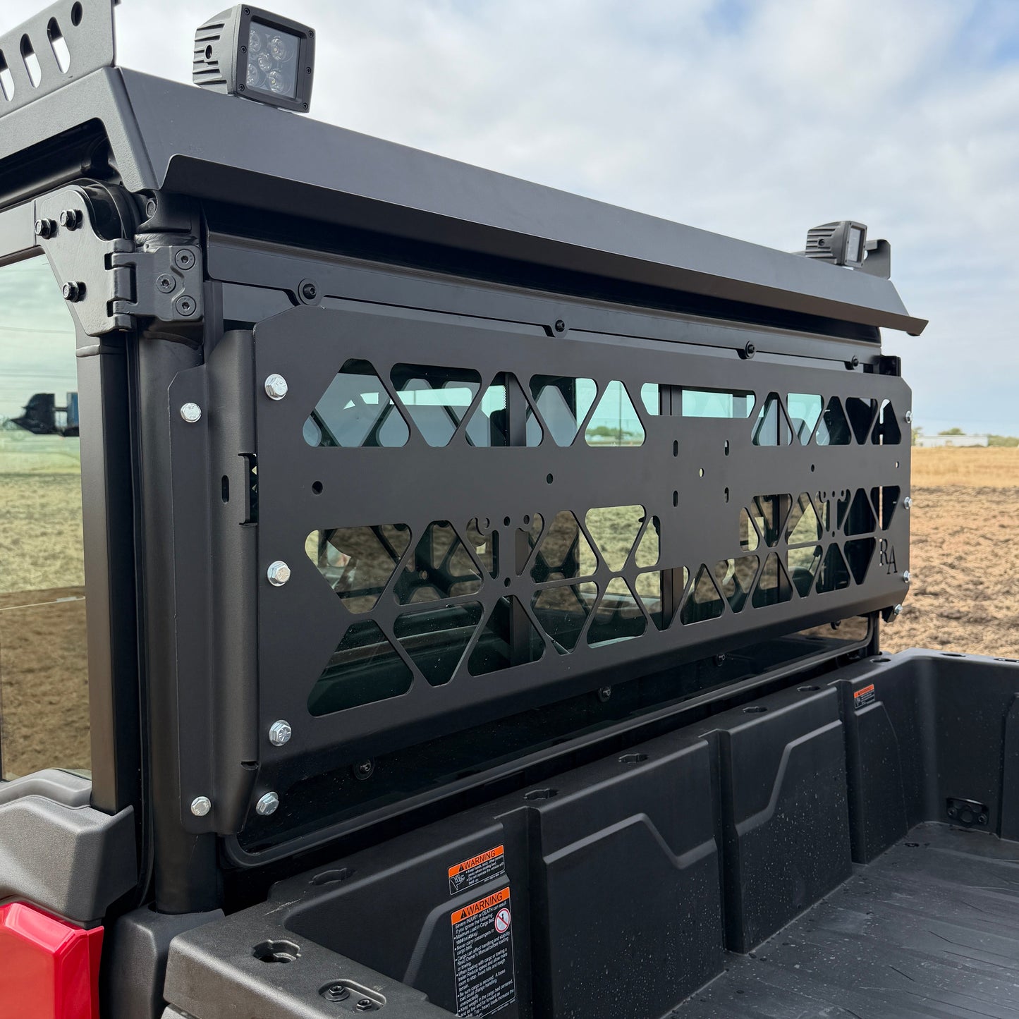 CFMoto UForce U10 Pro Headache Rack – Ranch Armor heavy-duty steel UTV accessory