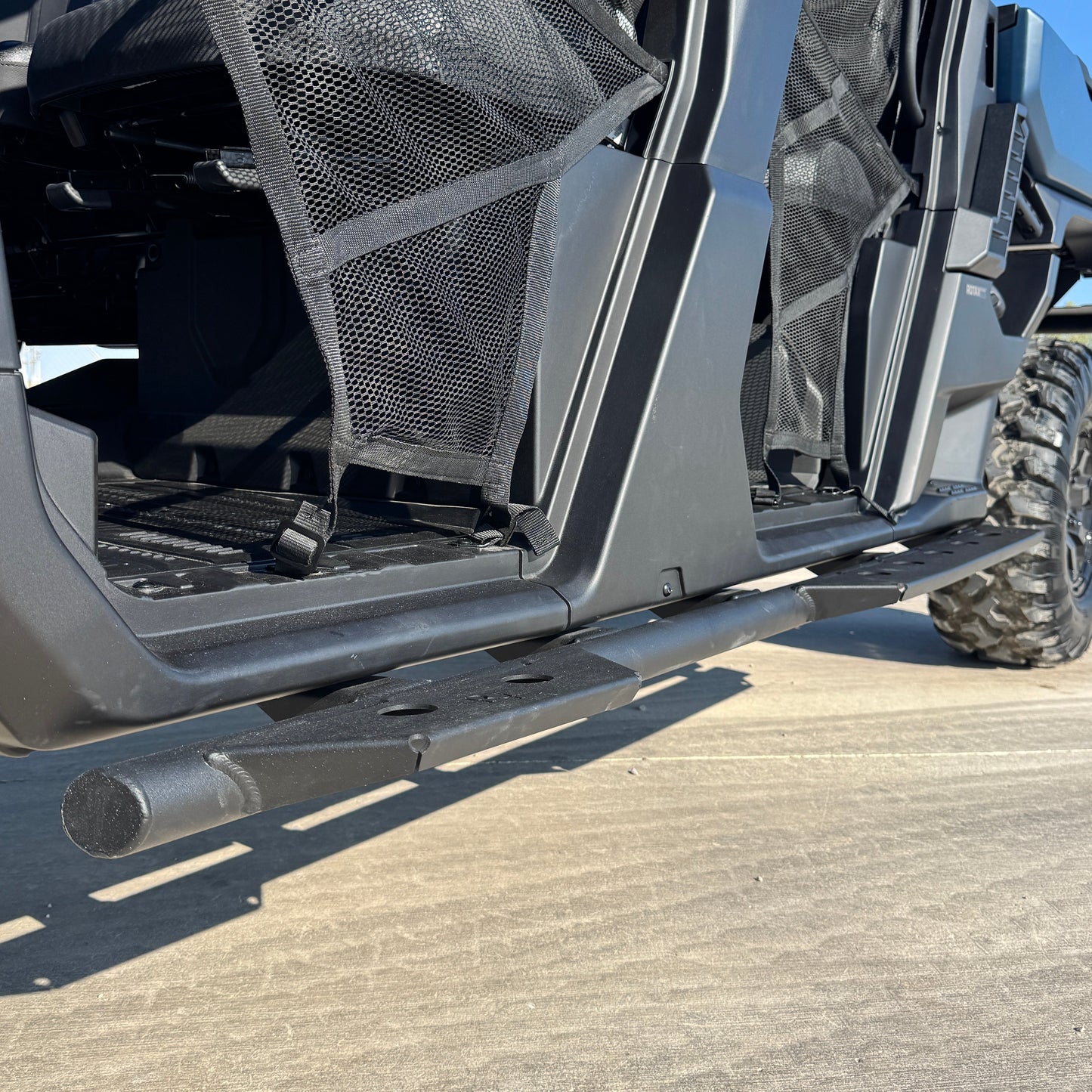 Can-Am Defender HD11 Side Steps and Nerf Bars