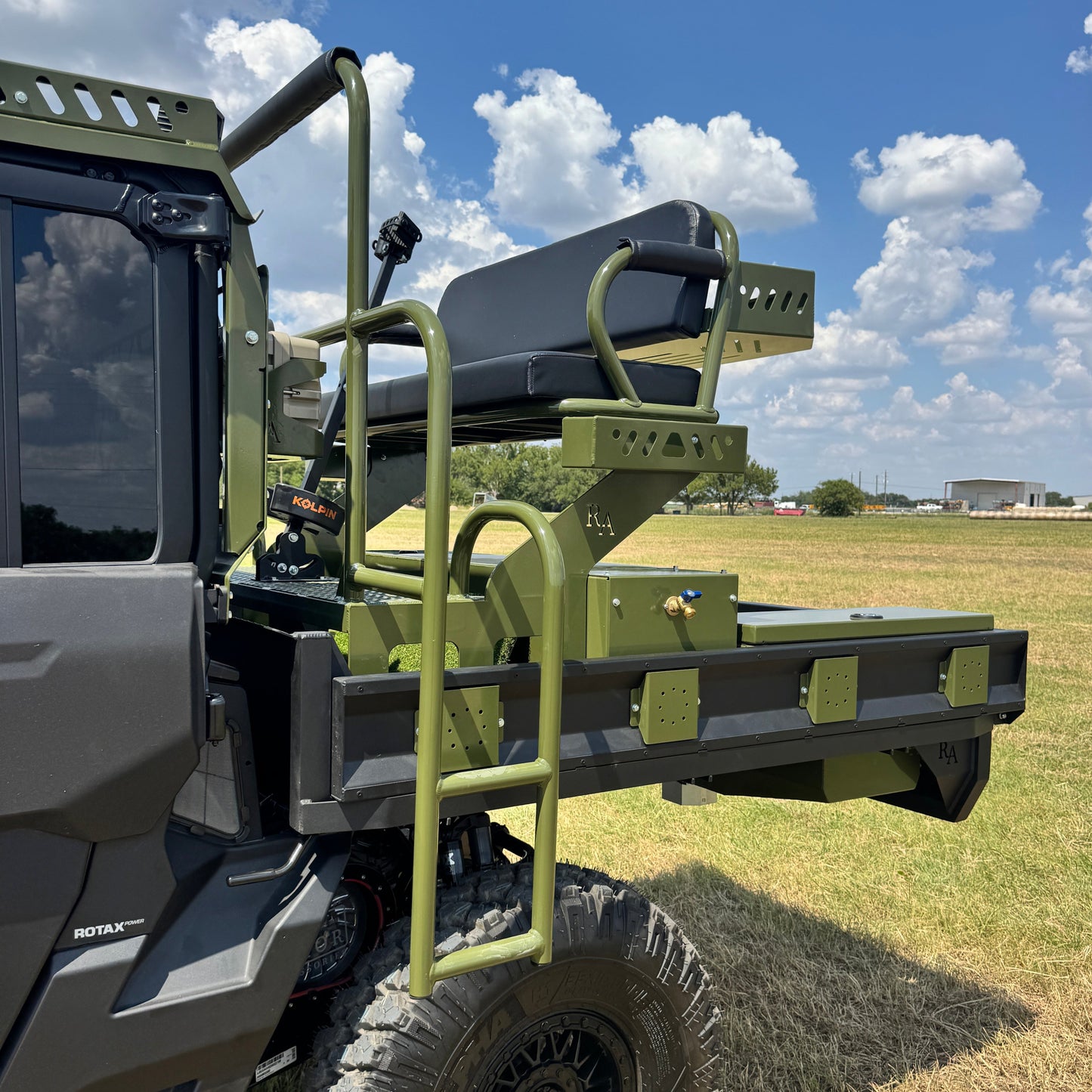 Can-Am Defender Flatbed High Seat on Project G.I. Joe