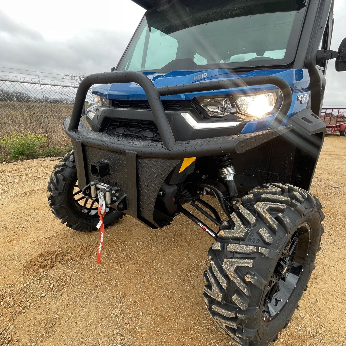 Can-Am Defender Ranch Armor Front Replacement Bumper