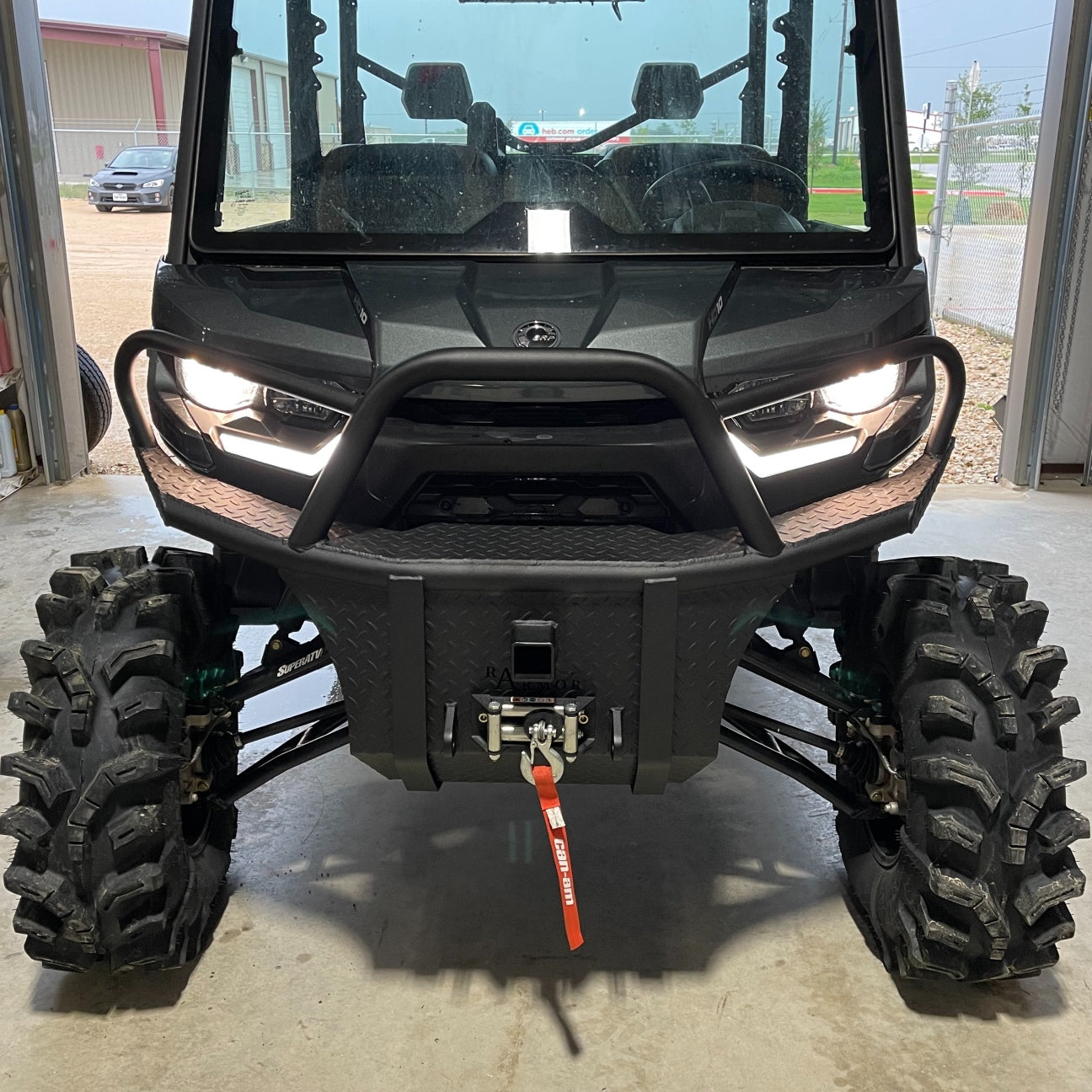 Can-Am Defender Ranch Armor Front Replacement Bumper