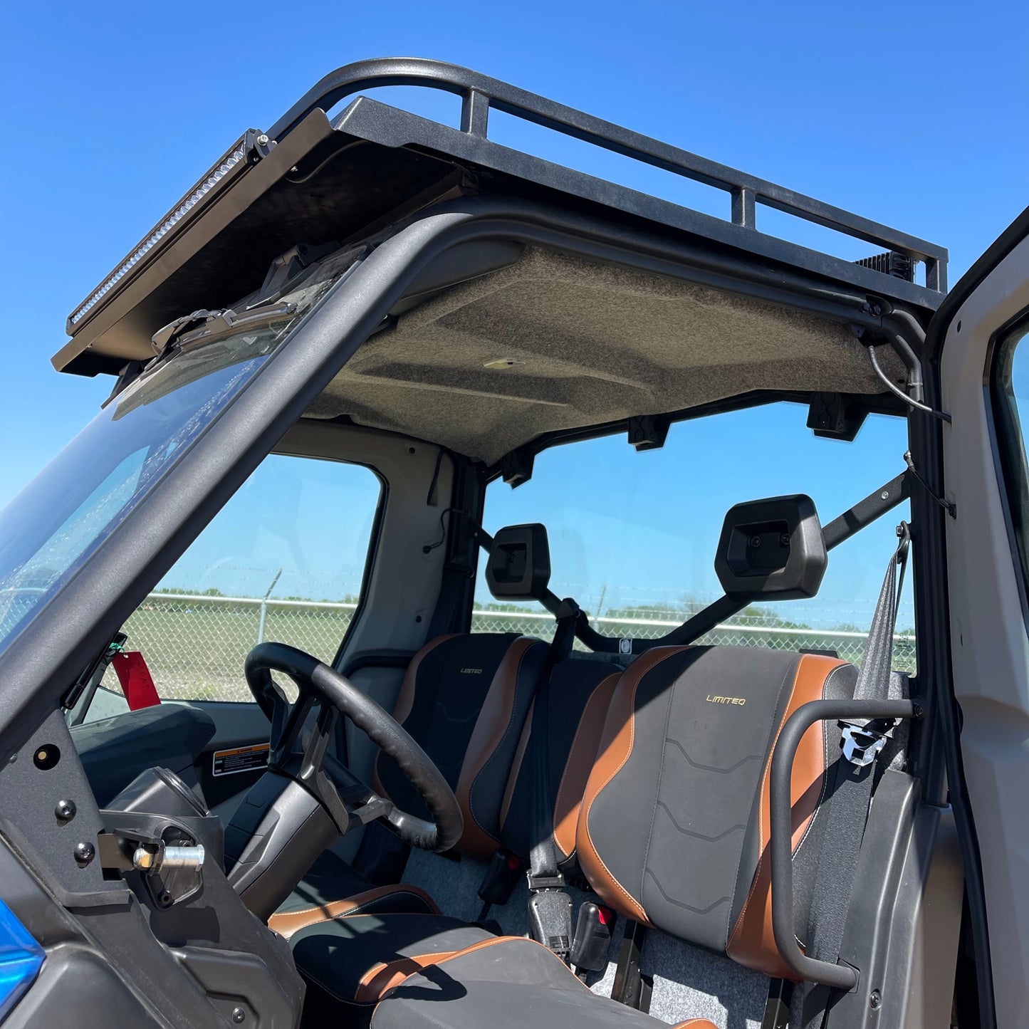 Can-Am Defender Limited HVAC Single Cab Metal Top