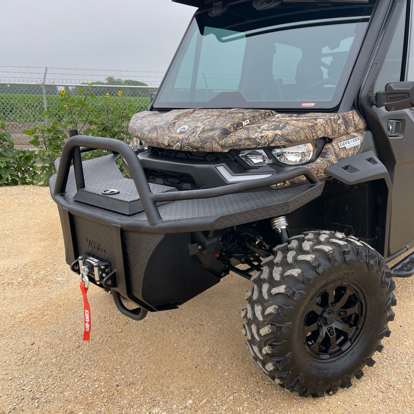 Can-Am Defender Feeder Storage Bumper