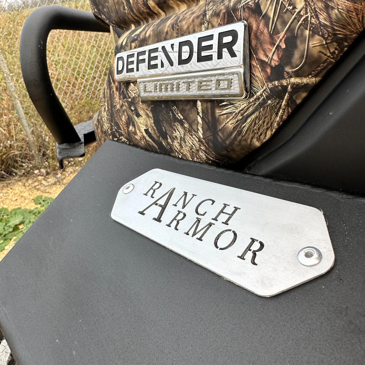 Ranch Armor Can-Am Defender Mud Flaps/Fender Flares (Front & Back)