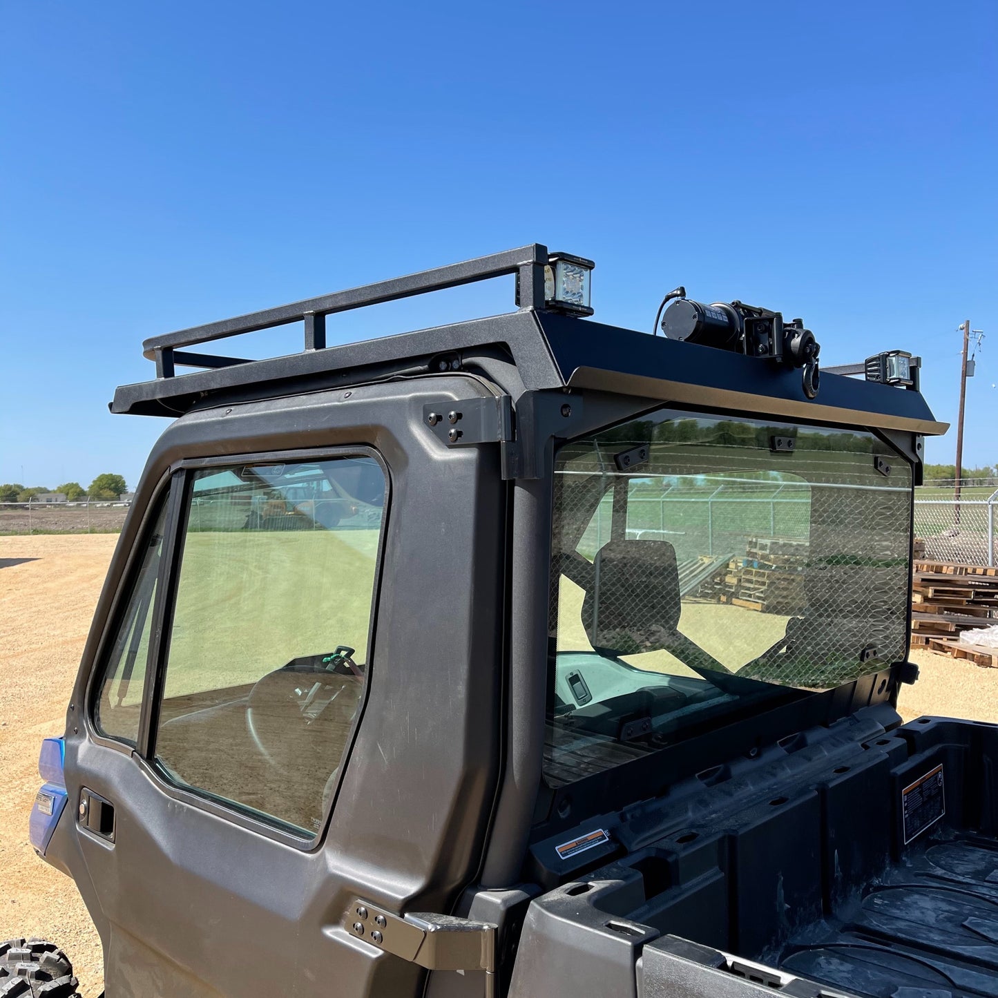 Can-Am Defender Limited HVAC Single Cab Metal Top