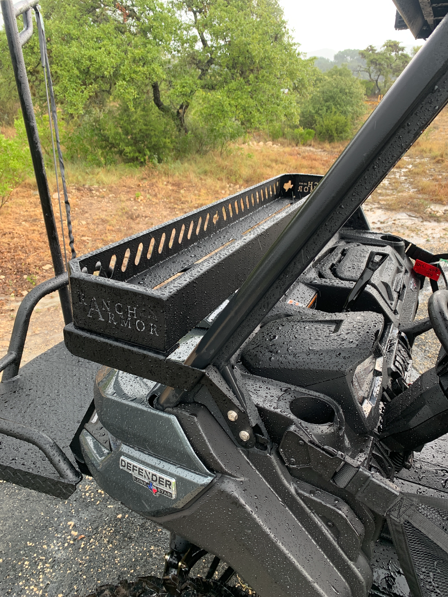 Can-Am Defender Ranch Armor Front Roll Bar Basket Rack