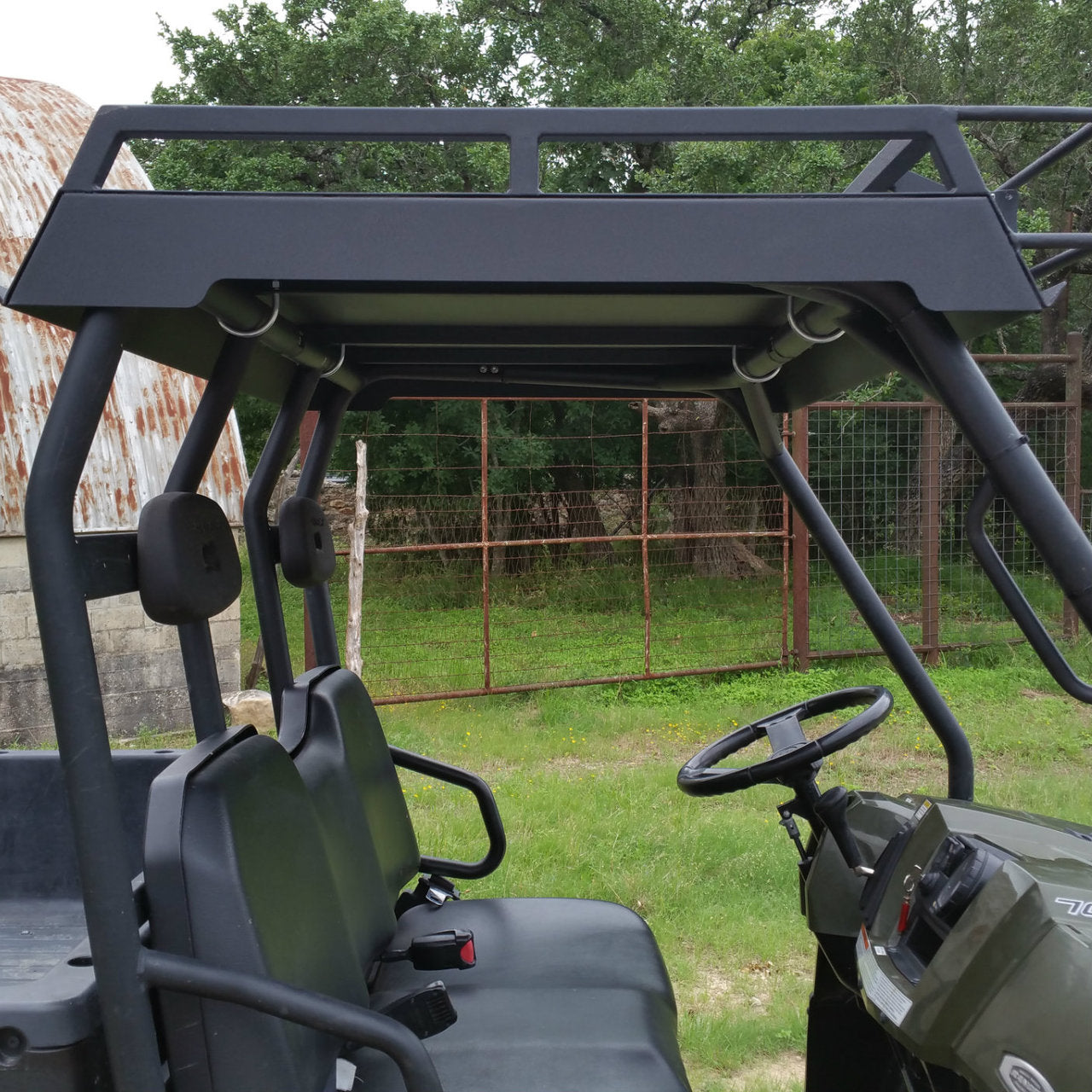 Polaris Ranger Full-Size Single Cab Metal Top (Pipe Frame 08-20)