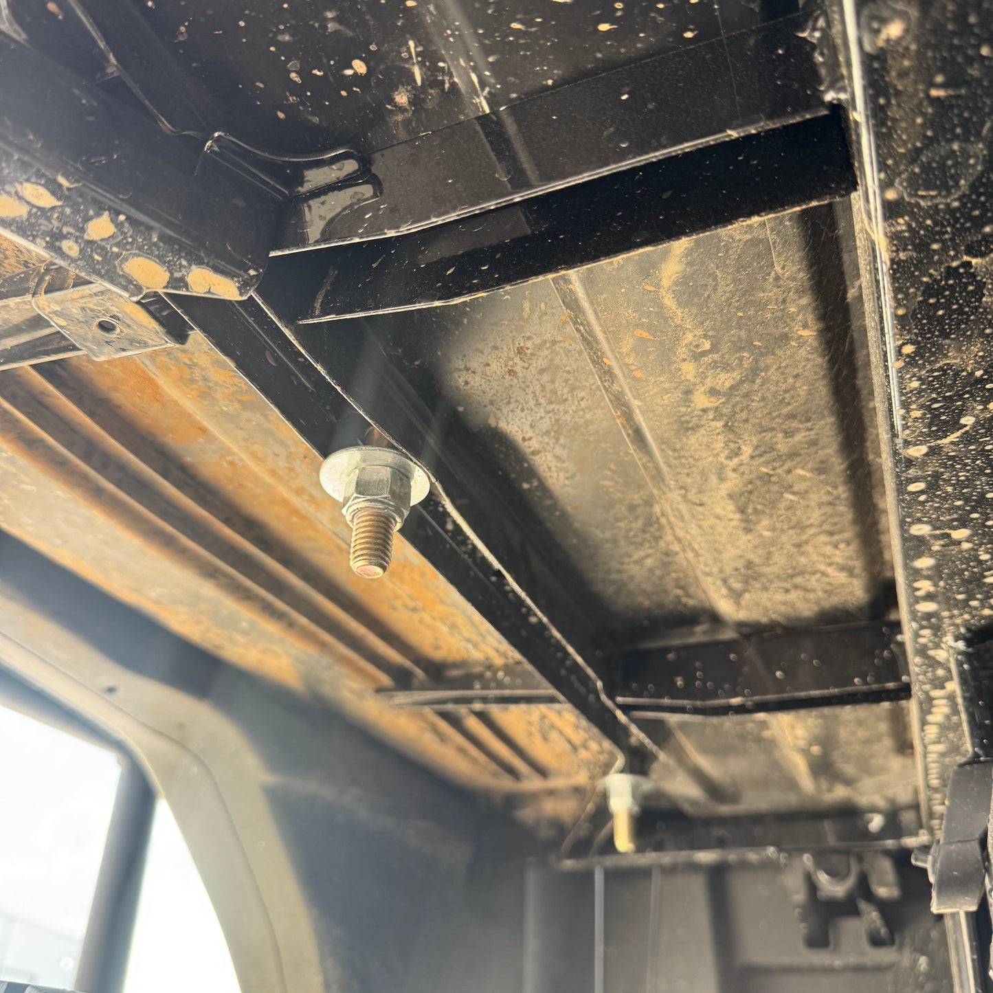 Durable rear high seat mounted on Honda Pioneer for expanded seating capacity