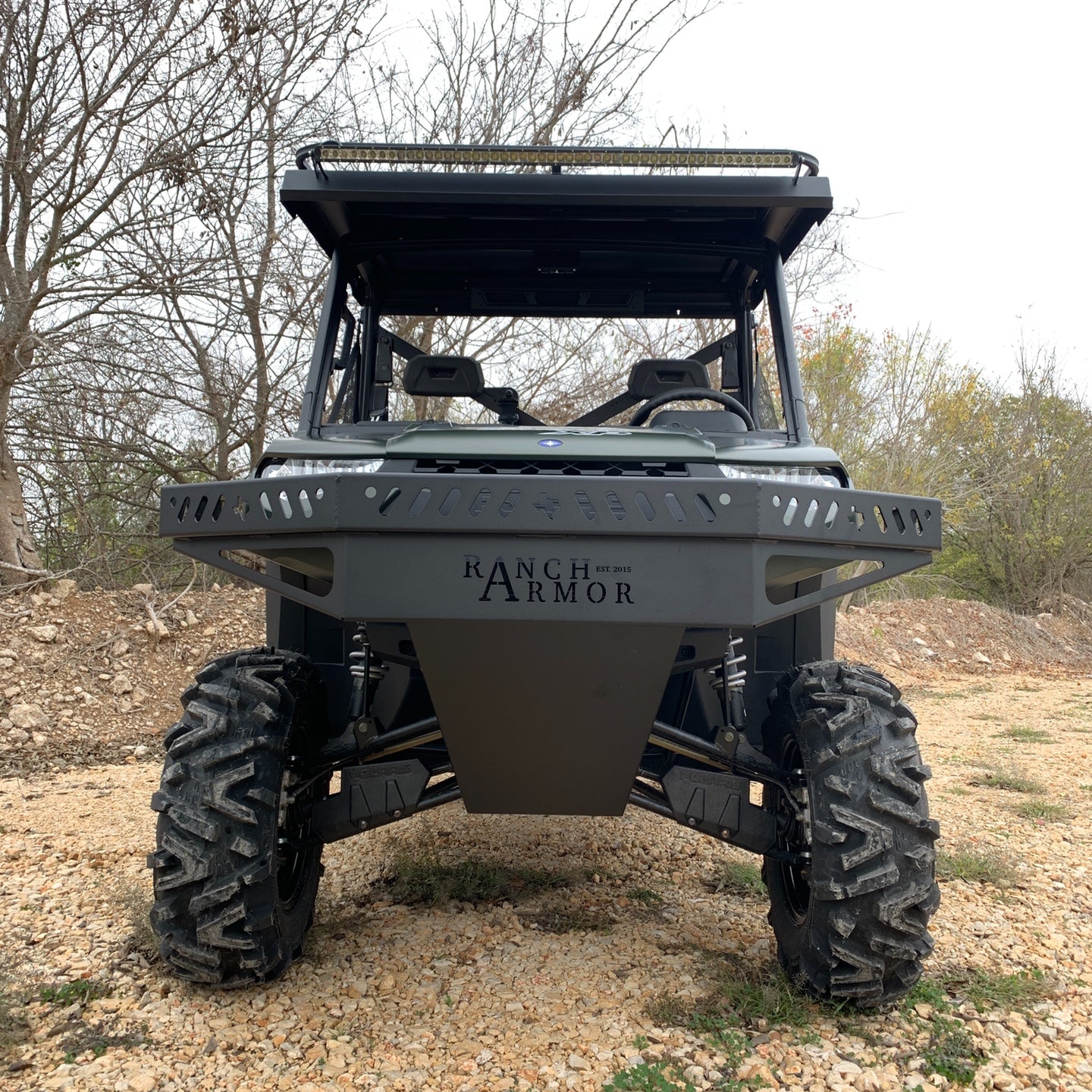 Polaris Ranger Ranch Armor Front Storage Bumper