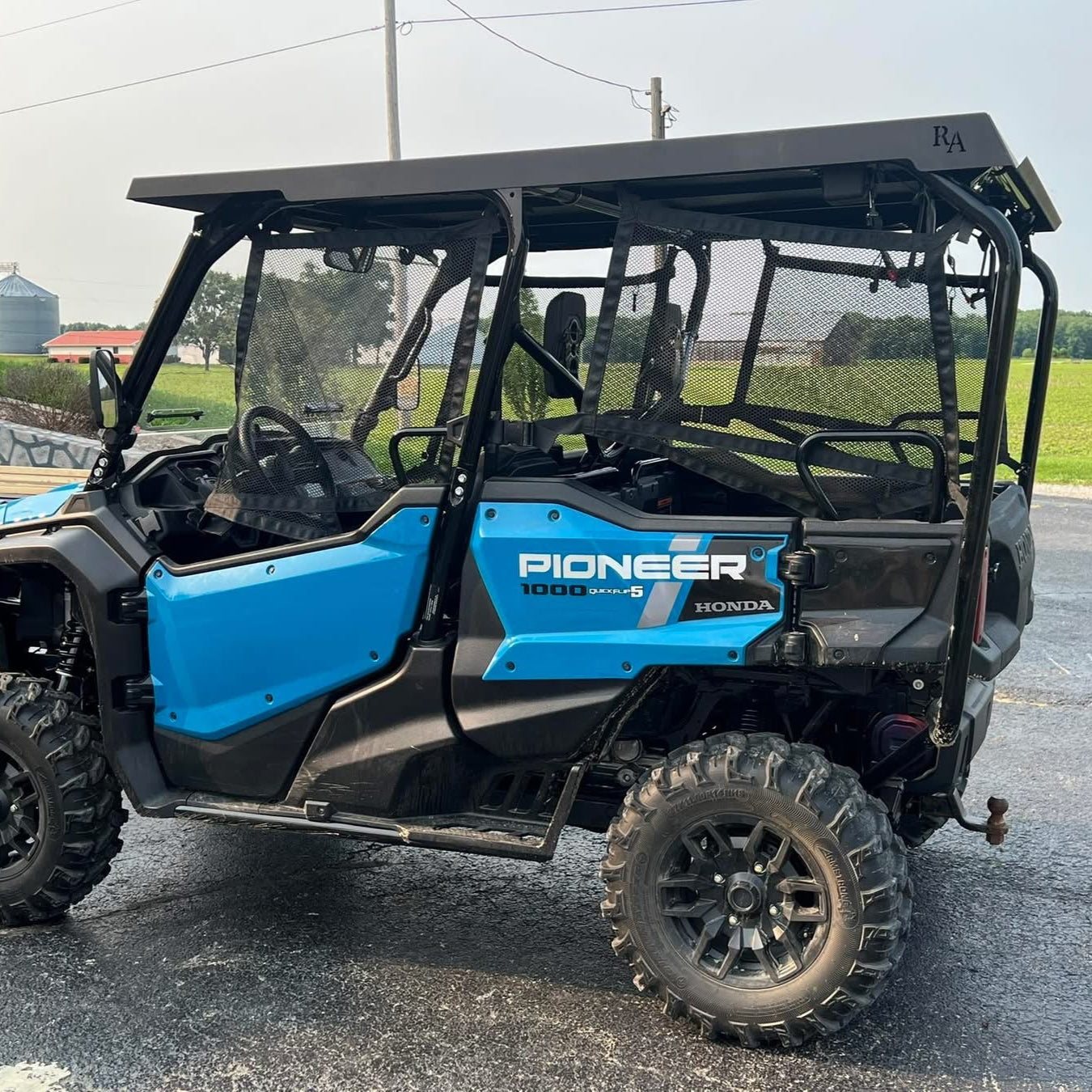 Honda Pioneer 1000-5 Metal Flat Roof by Ranch Armor