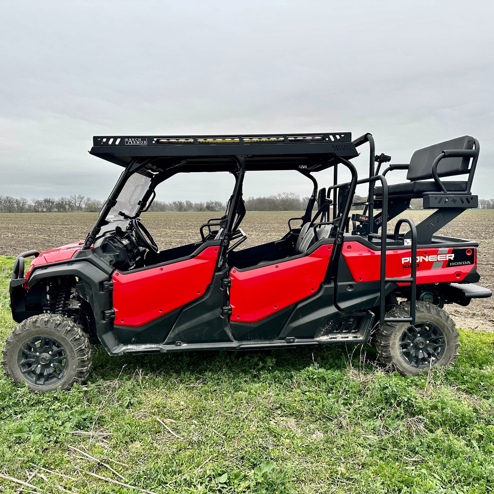 Honda Pioneer 1000-6 Crew Ranch Armor Metal Top