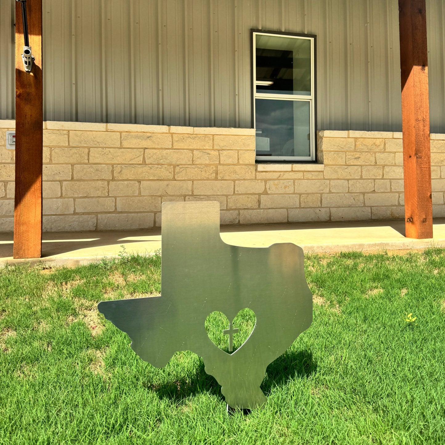 Pray For Texas Aluminum Yard Sign (Limited Availability)