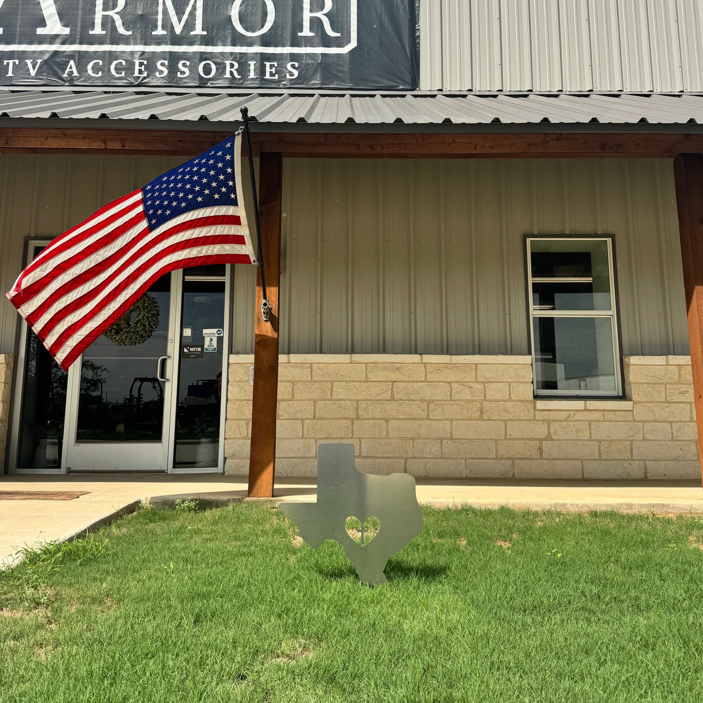 Pray For Texas Aluminum Yard Sign (Limited Availability)