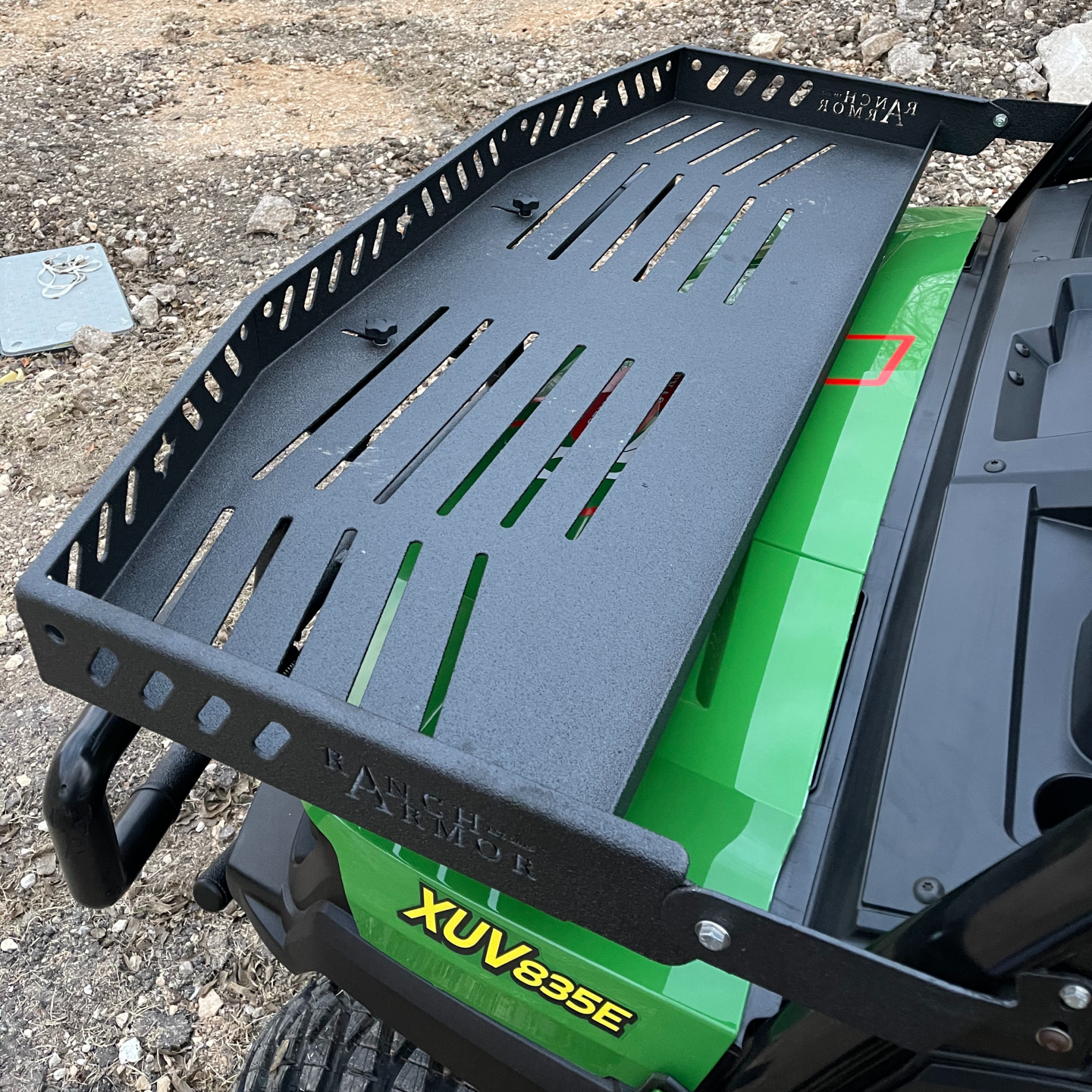 John Deere Gator Quick Release Front Hood Basket