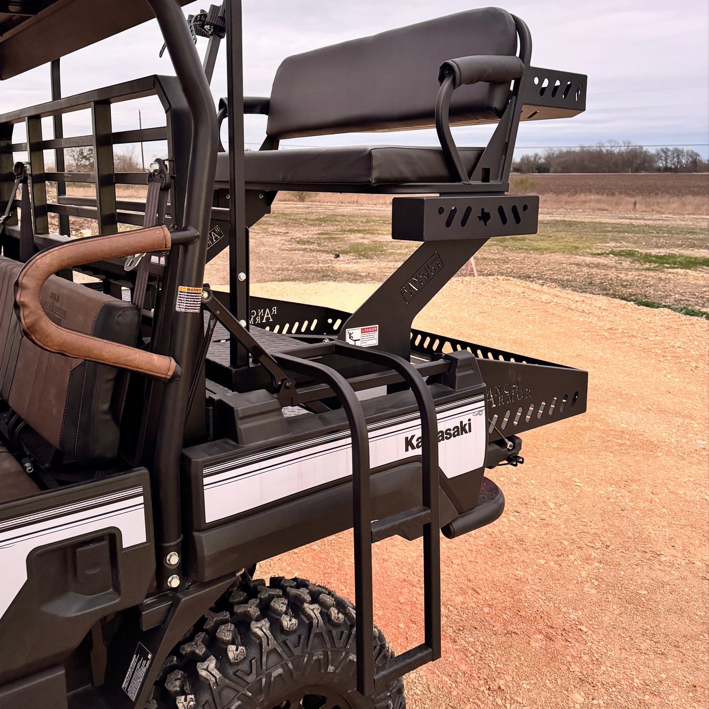 Kawasaki Mule Pro FXT High Seat with Outfit by Ranch Armor
