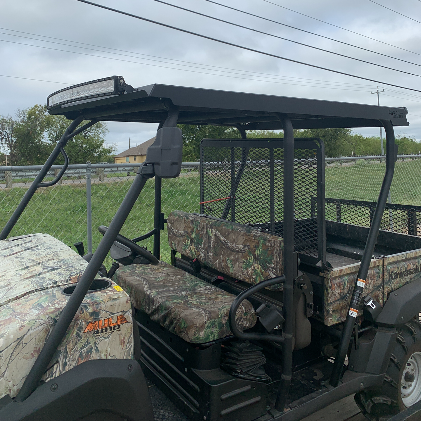 Kawasaki Mule Trans Metal Top