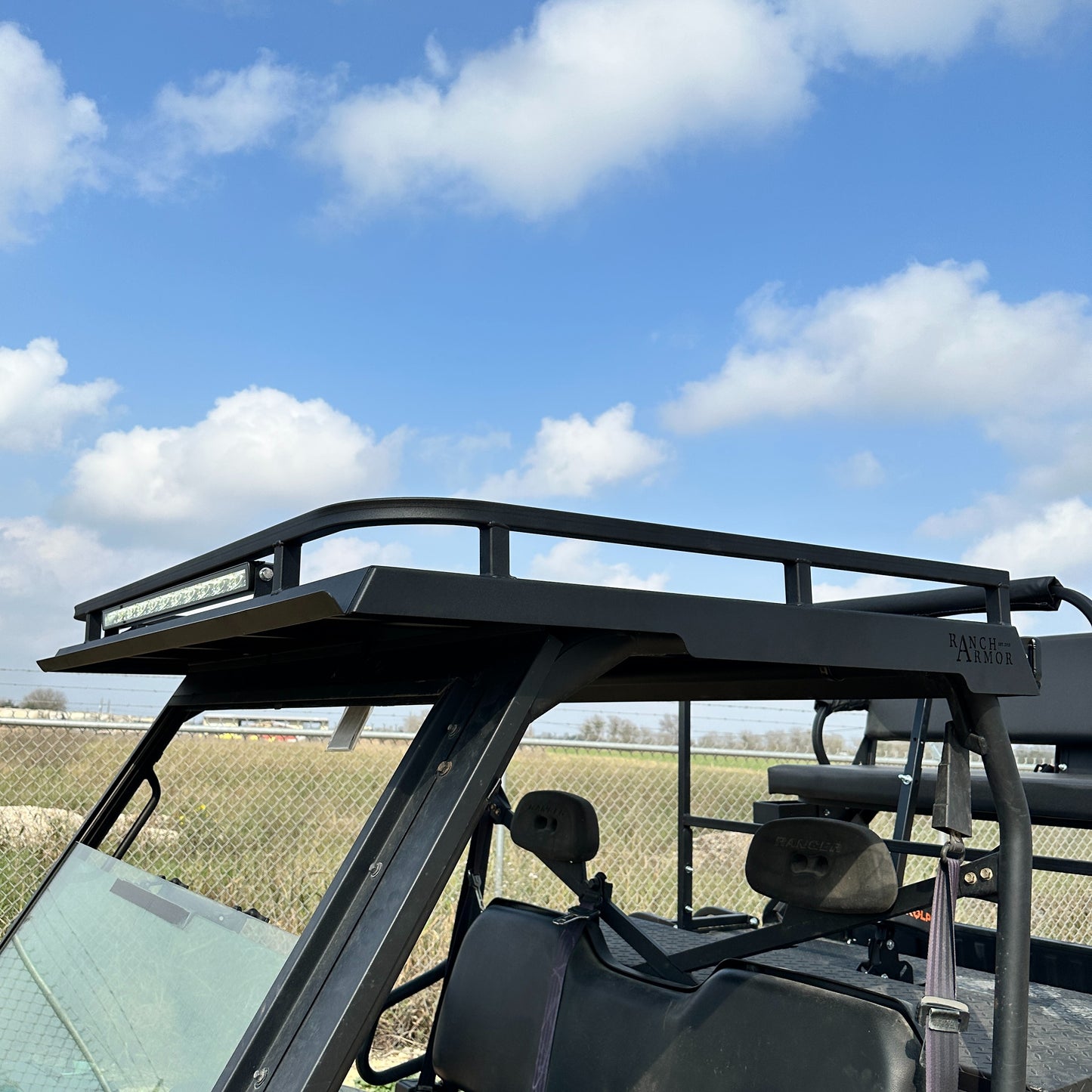 Polaris Ranger Full-Size Single Cab Metal Top (Pipe Frame 08-20)