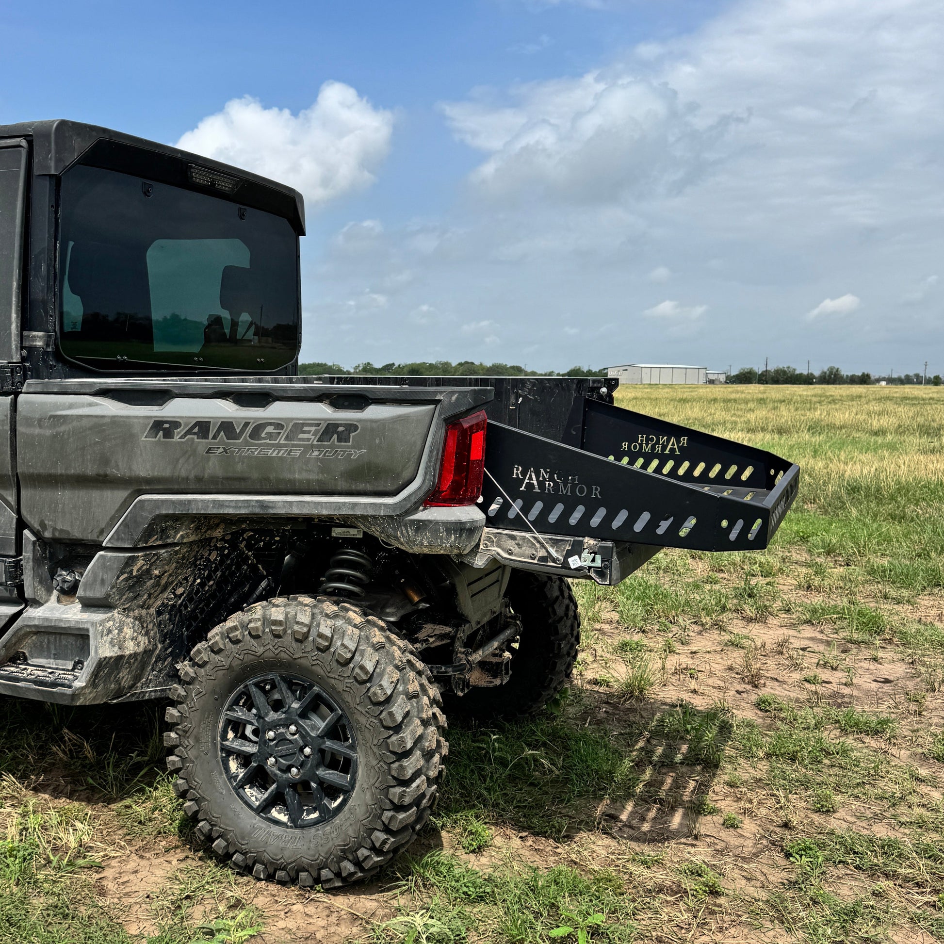 Polaris Ranger 1500 Rear Bed Extension and Rack