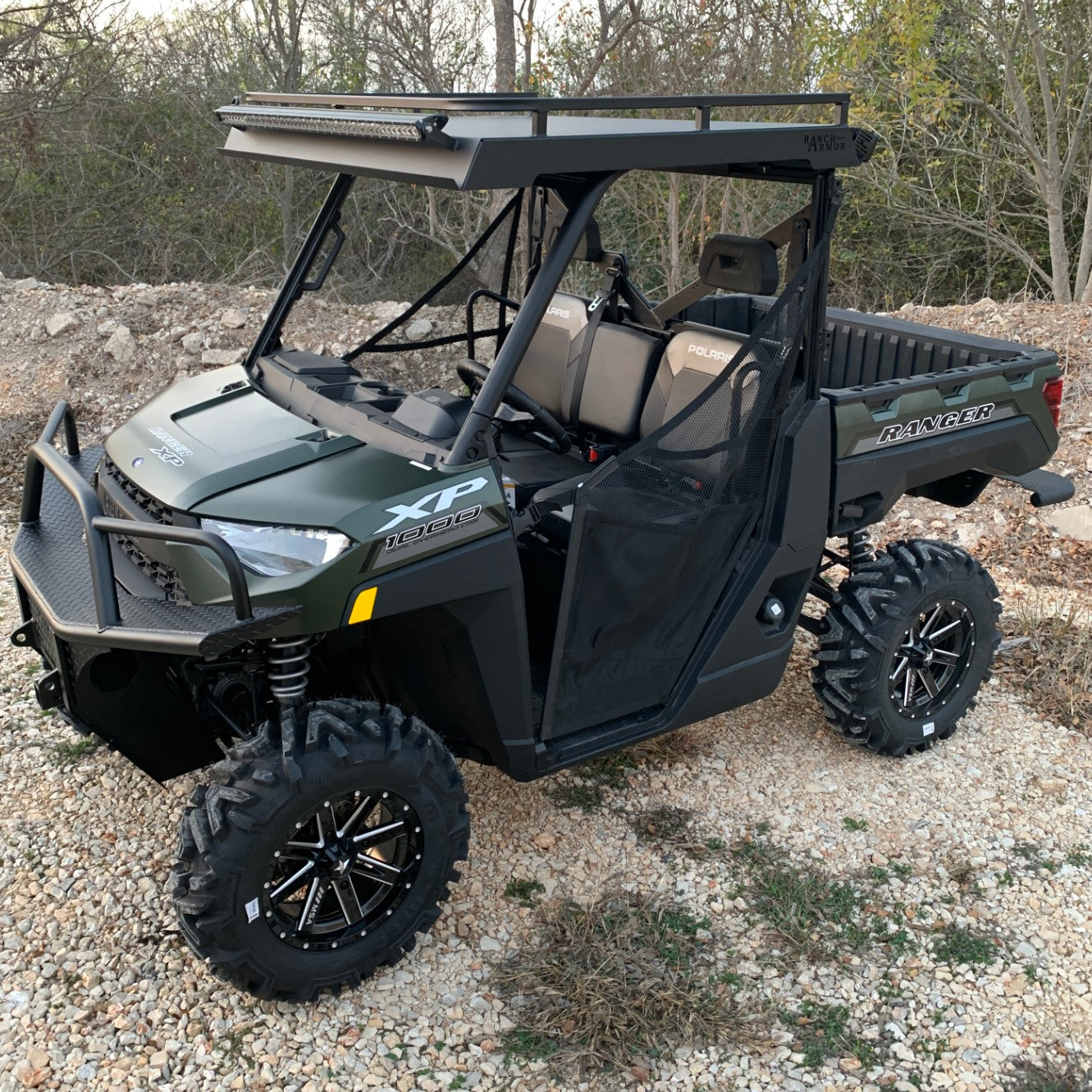 Polaris Ranger Full-Size Single Cab Metal Top (Pro-Fit Frame)