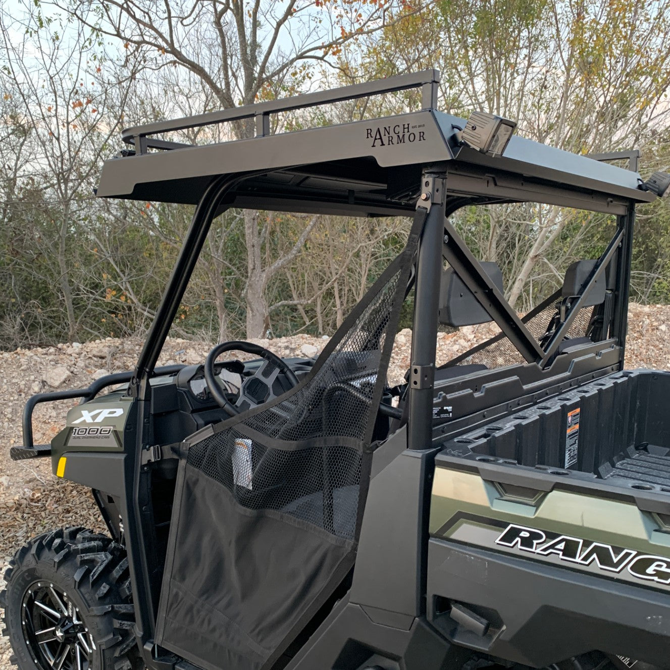 Polaris Ranger Full-Size Single Cab Metal Top (Pro-Fit Frame)