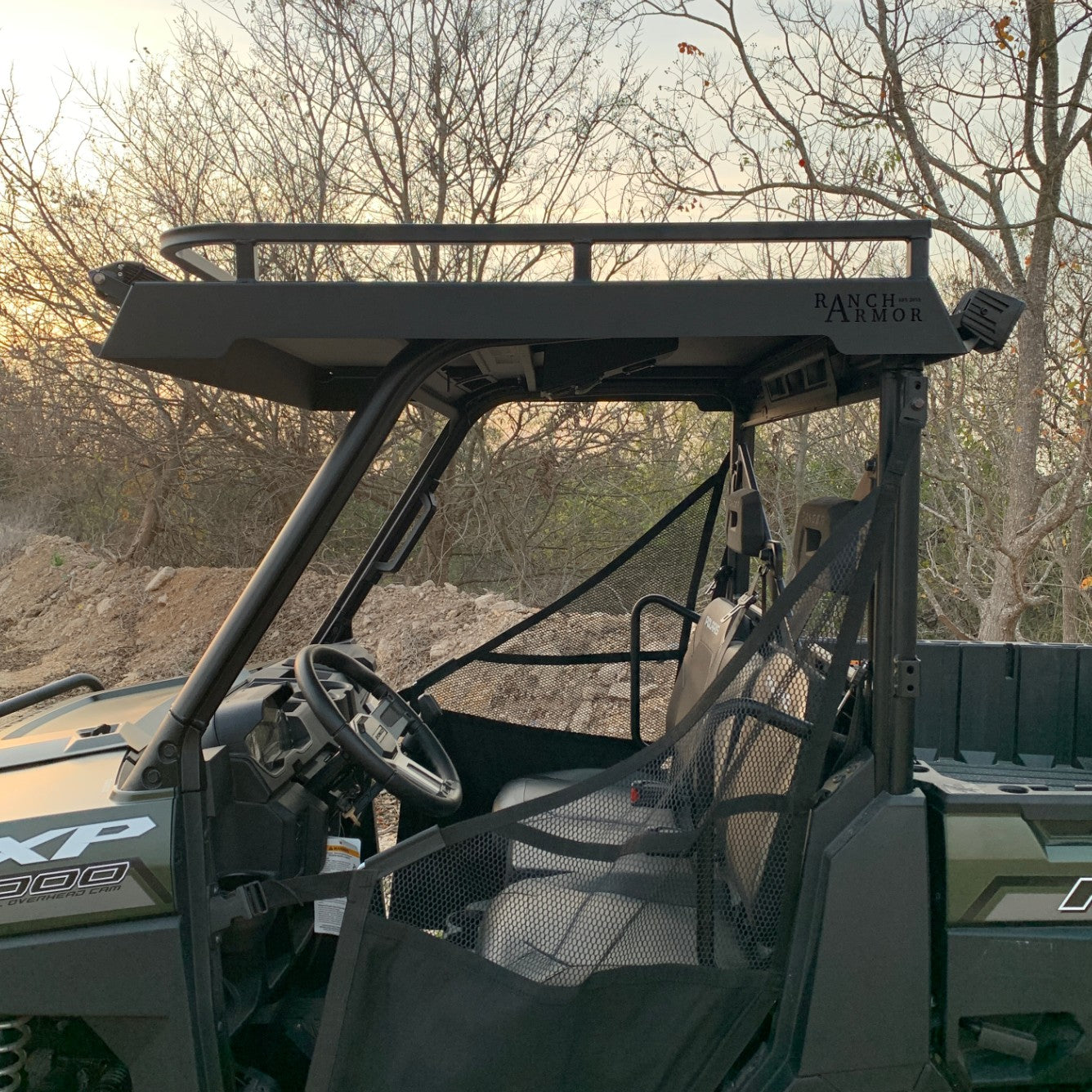 Polaris Ranger Full-Size Single Cab Metal Top (Pro-Fit Frame)