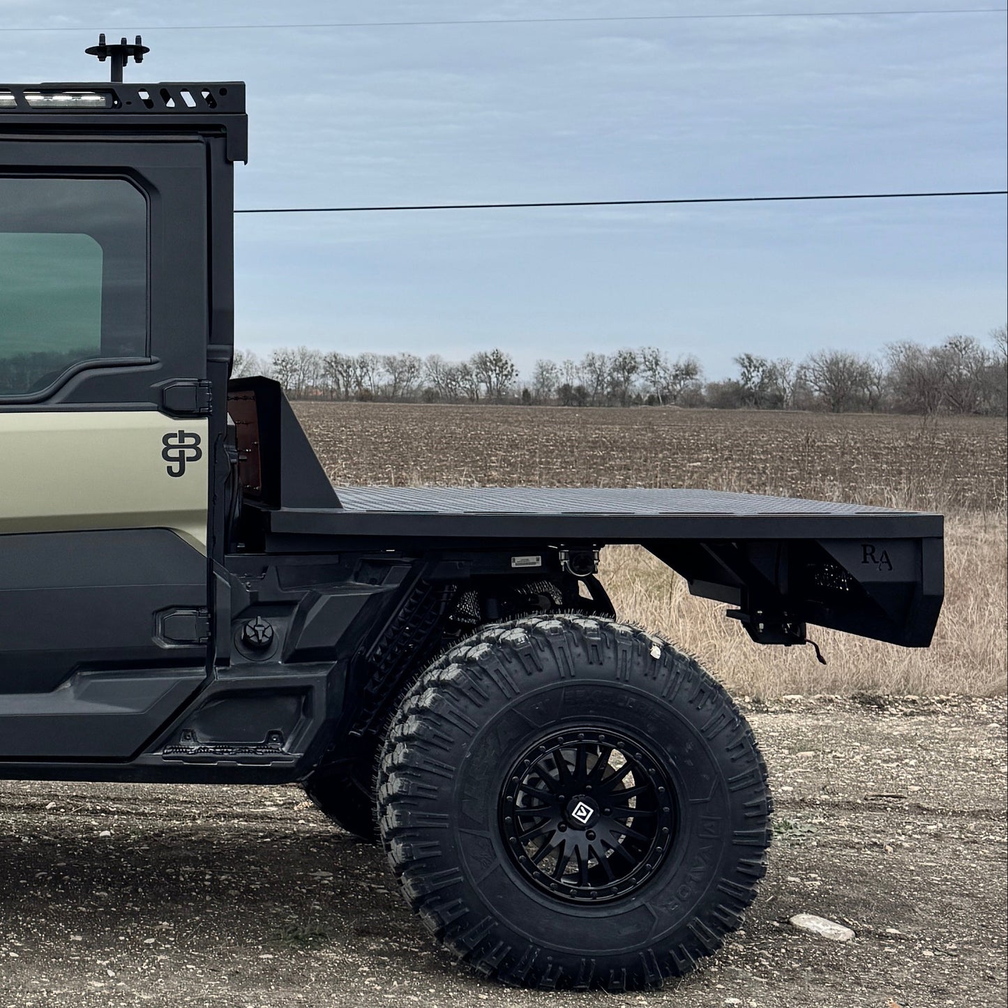 Polaris Ranger 1500 Flatbed Sideview by Ranch Armor
