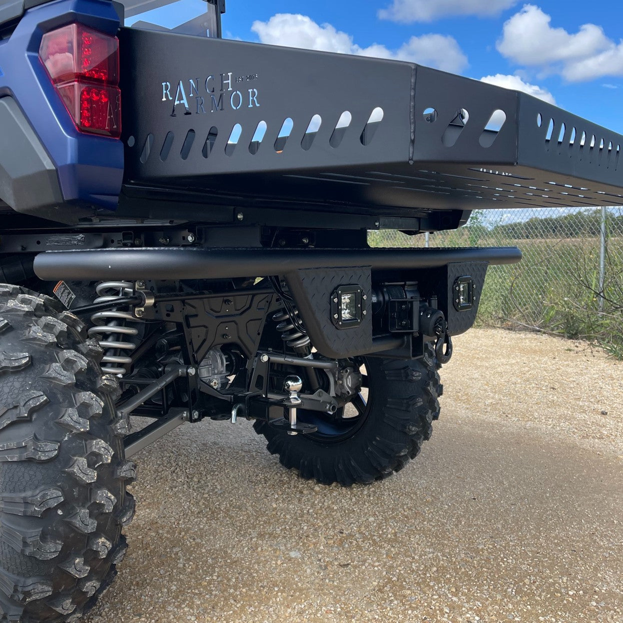 Polaris Ranger Ranch Armor Rear Bumper