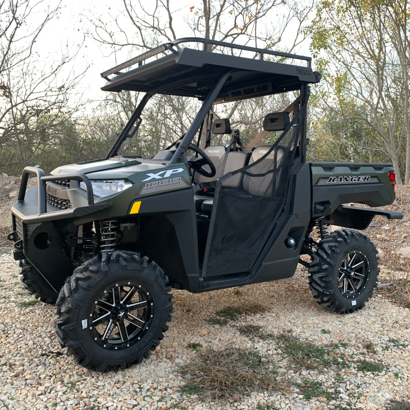 Polaris Ranger Full-Size Single Cab Metal Top (Pro-Fit Frame)