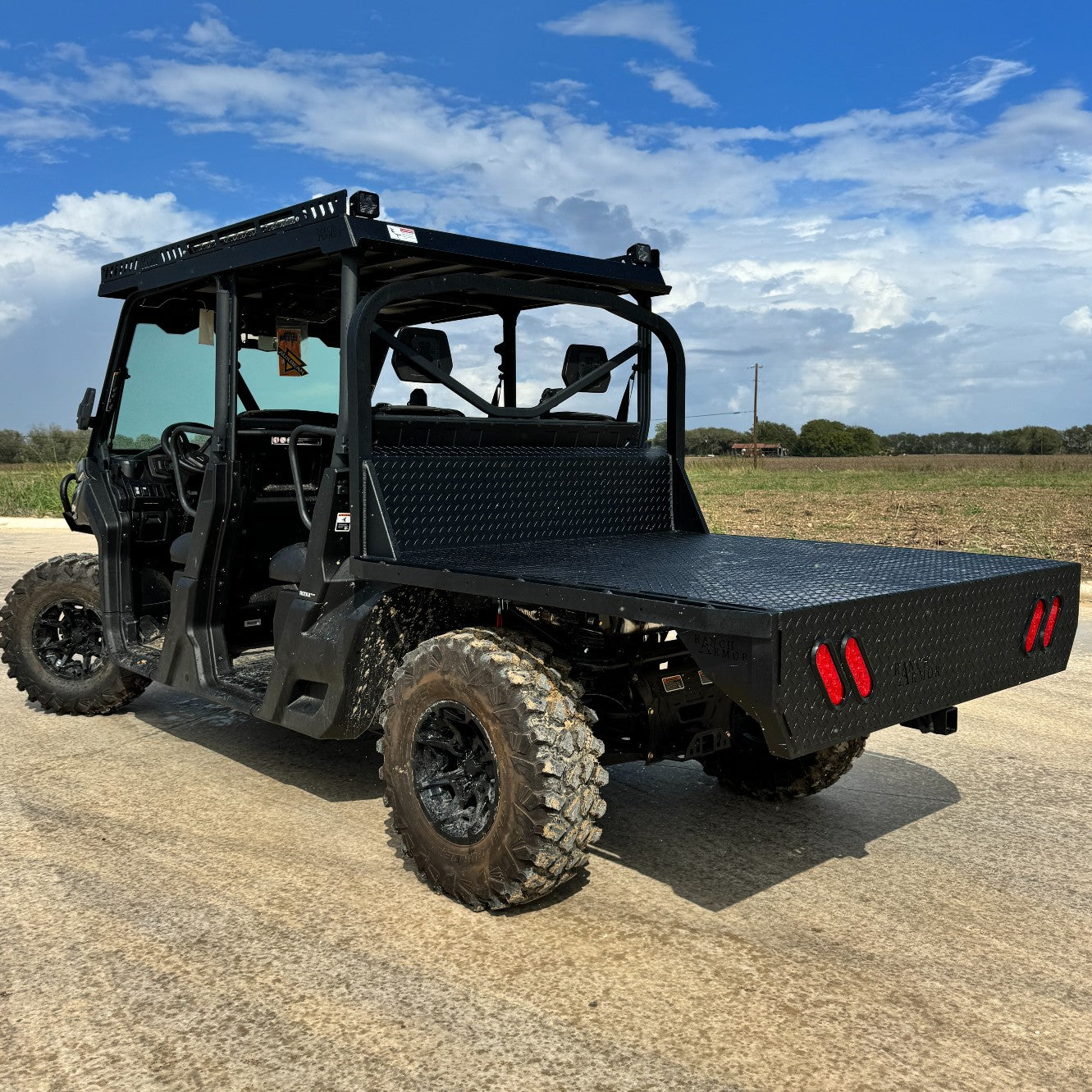 Can-Am Defender Aluminum Flatbed