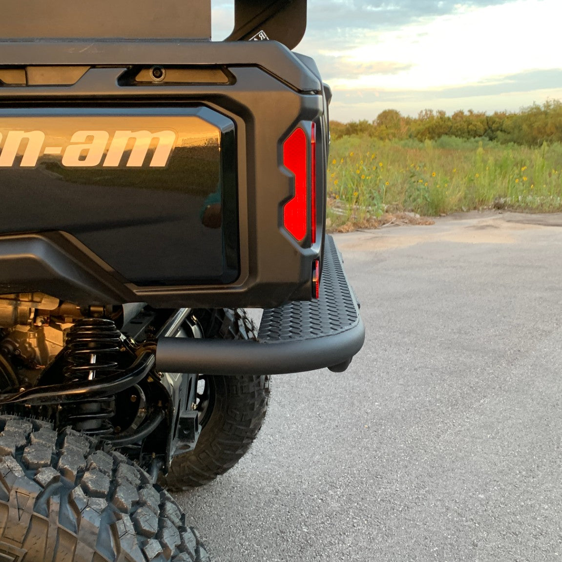 Can-Am Defender Ranch Armor Rear Bumper