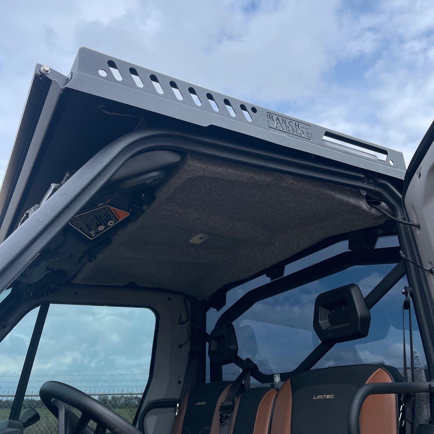 Can-Am Defender Limited HVAC Single Cab Metal Top