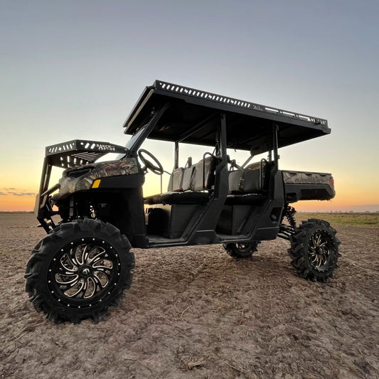 Polaris Ranger 1000 Ultra Extended UTV Top - Overhangs Over Rear Bed