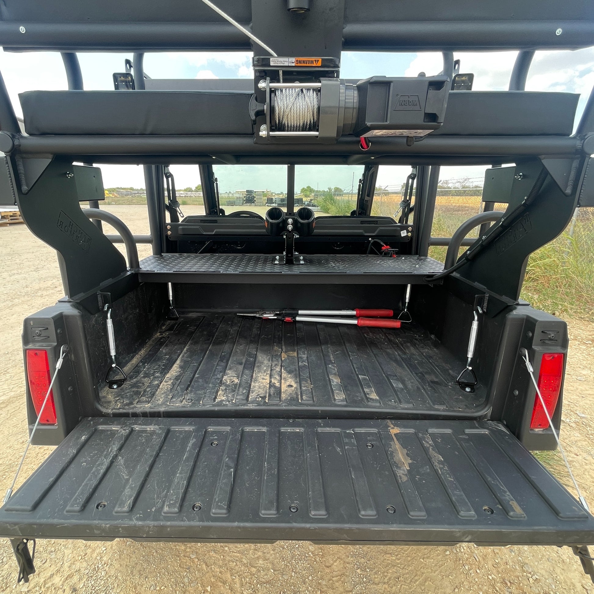 Quick Connect Mid-Size Polaris Ranger Aluminum High Seat