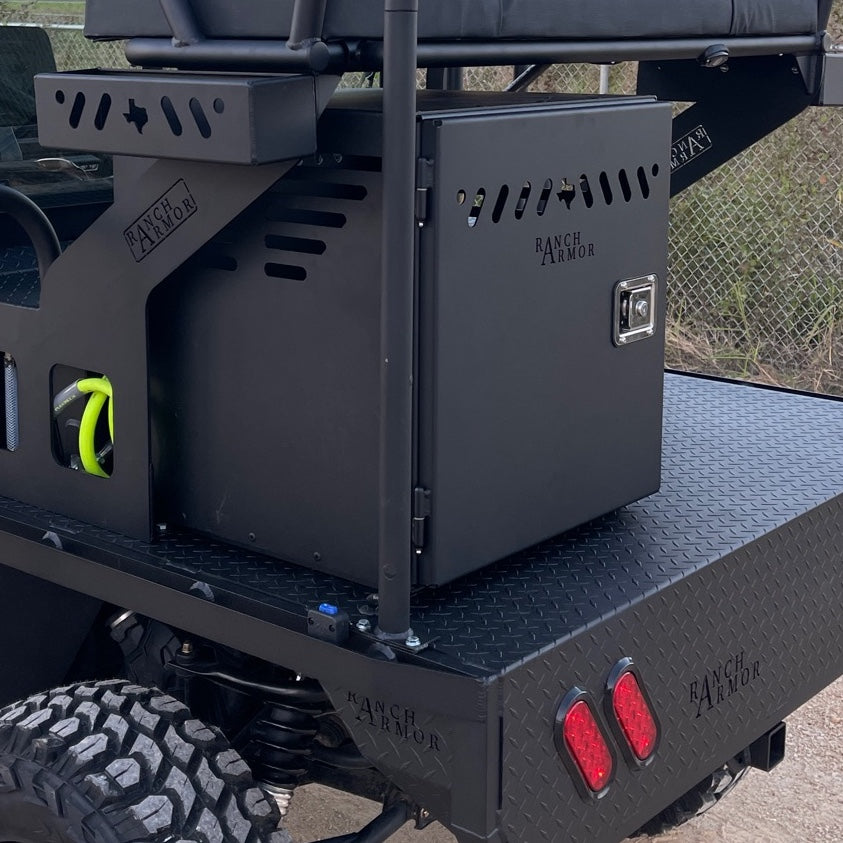 Aluminum Dog Box Ranch Armor Aluminum Dog Box Ranch Armor