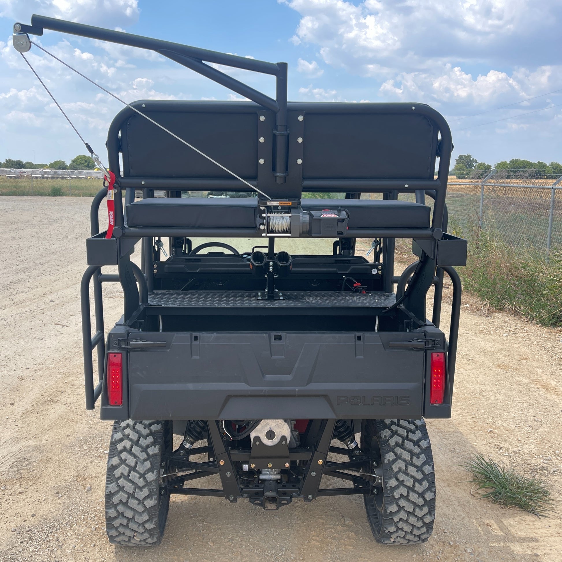 Quick Connect Mid-Size Polaris Ranger Aluminum High Seat