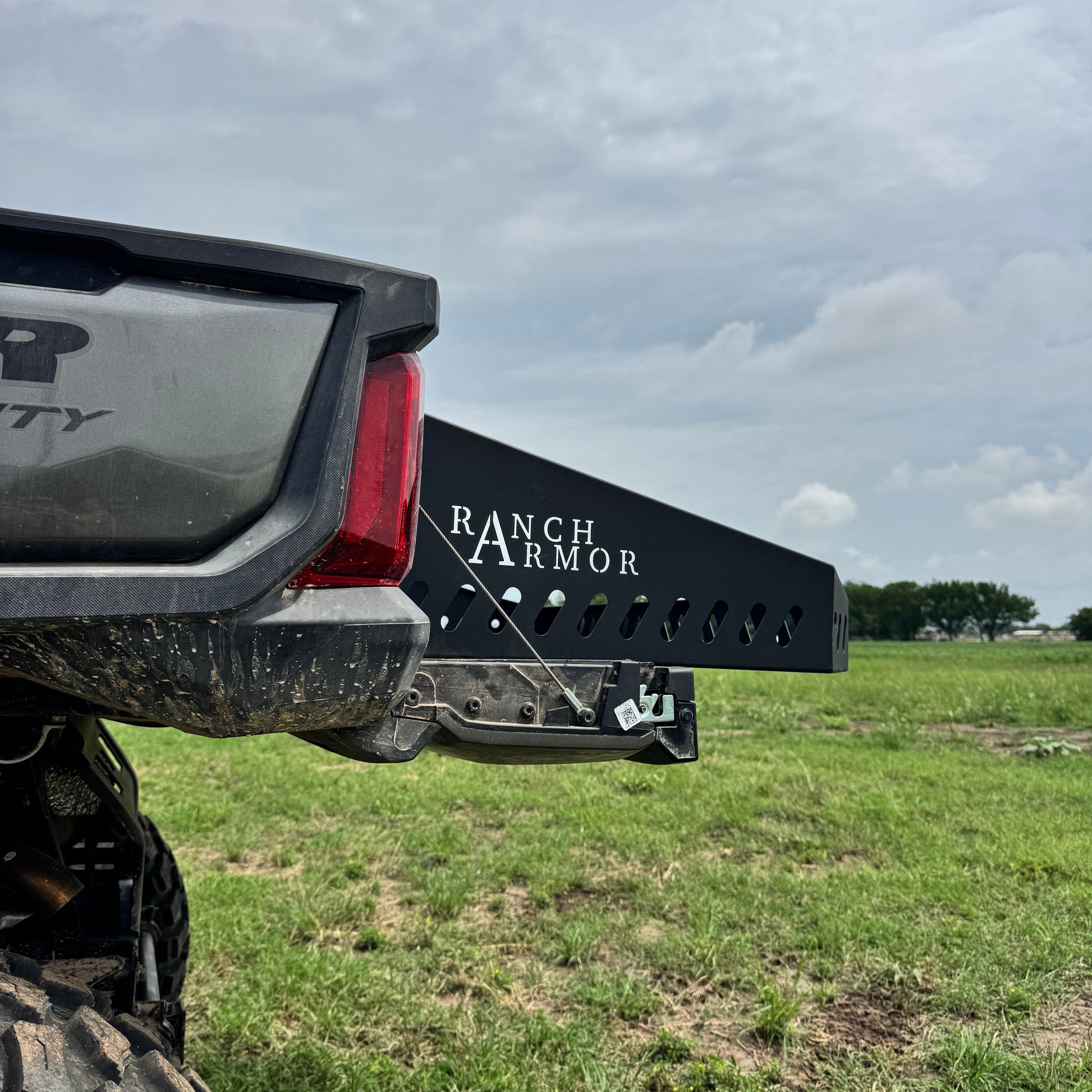 Side View Polaris Ranger 1500 Bed Extension