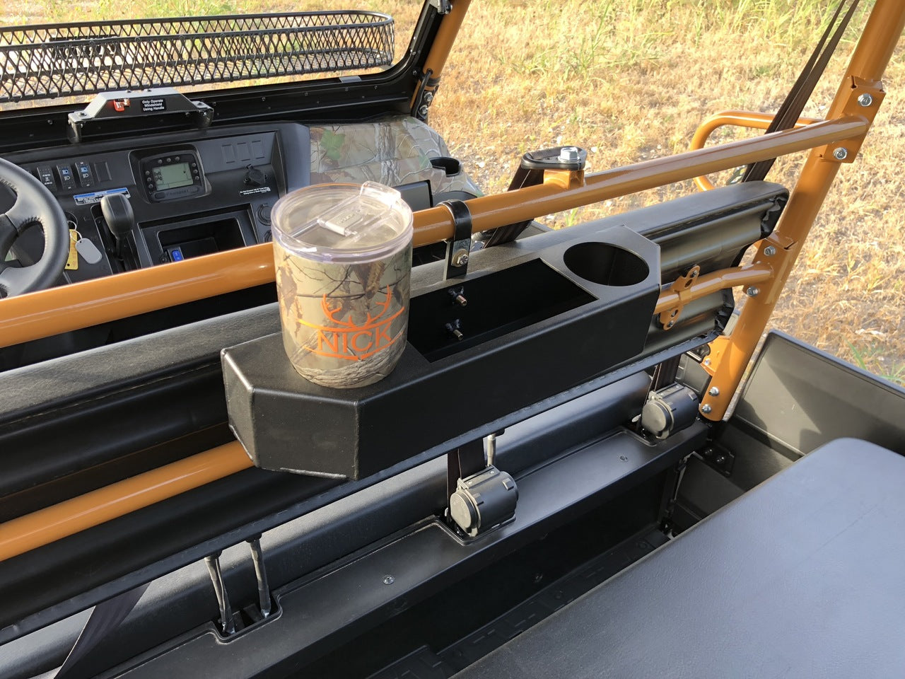 Kawasaki Mule Pro FXT Rear Cup Holder Basket