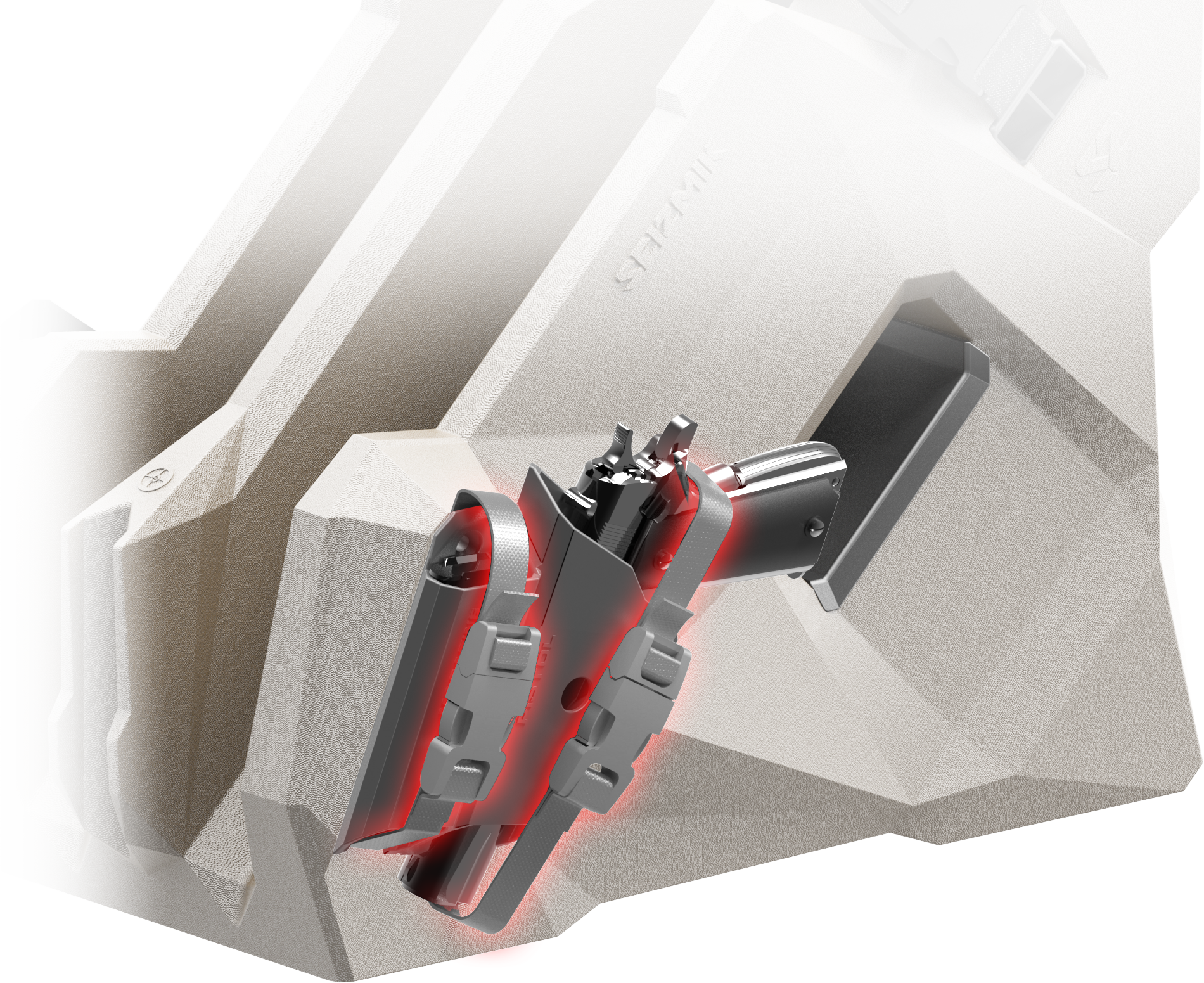 PISTOL & MAGAZINE HOLSTER ADD-ON KIT (1 HOLSTER)