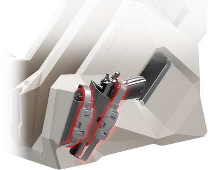 PISTOL & MAGAZINE HOLSTER ADD-ON KIT (1 HOLSTER)