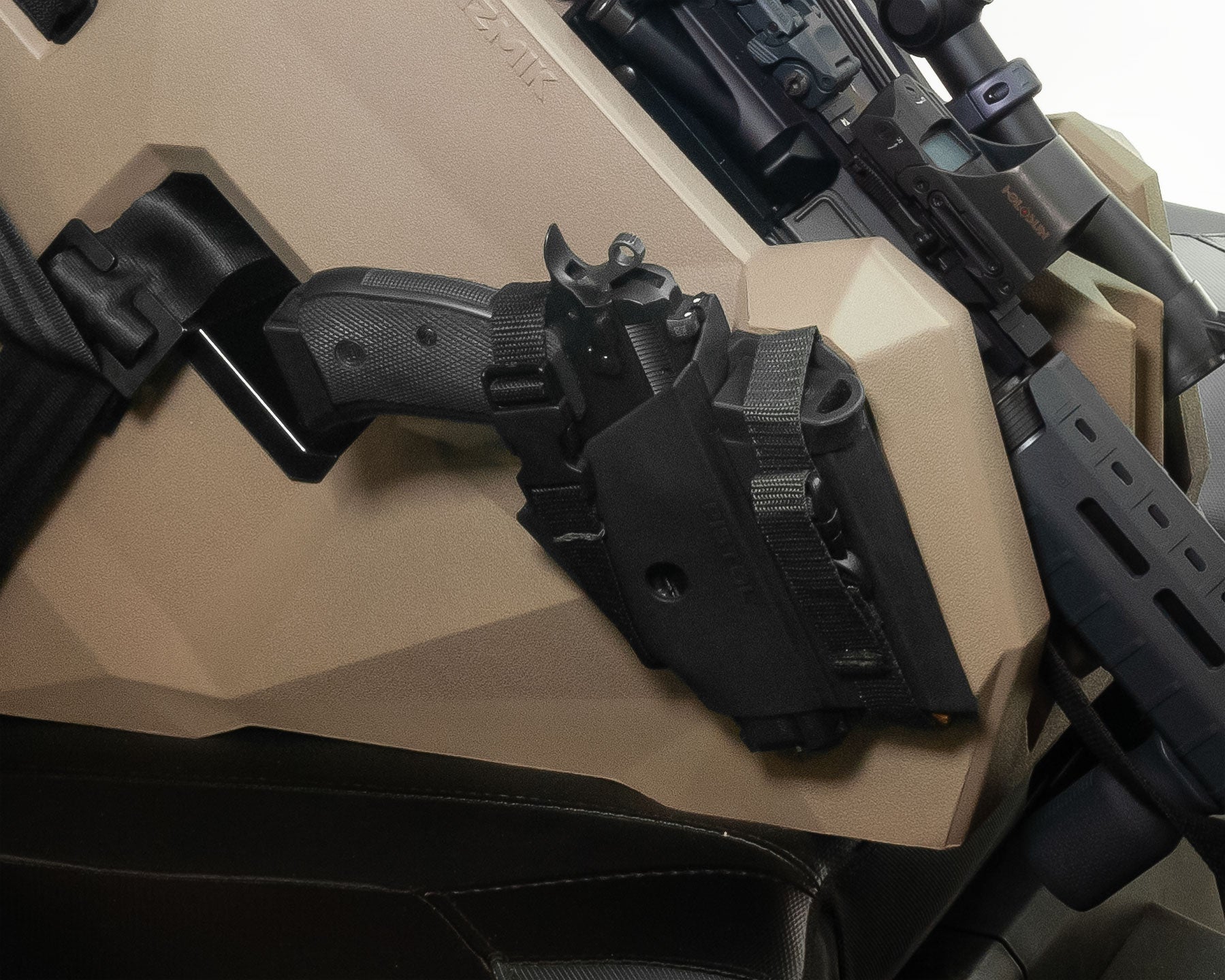 PISTOL & MAGAZINE HOLSTER ADD-ON KIT (1 HOLSTER)