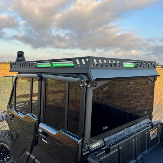 12" Game Green/White Dual Row Light Bar