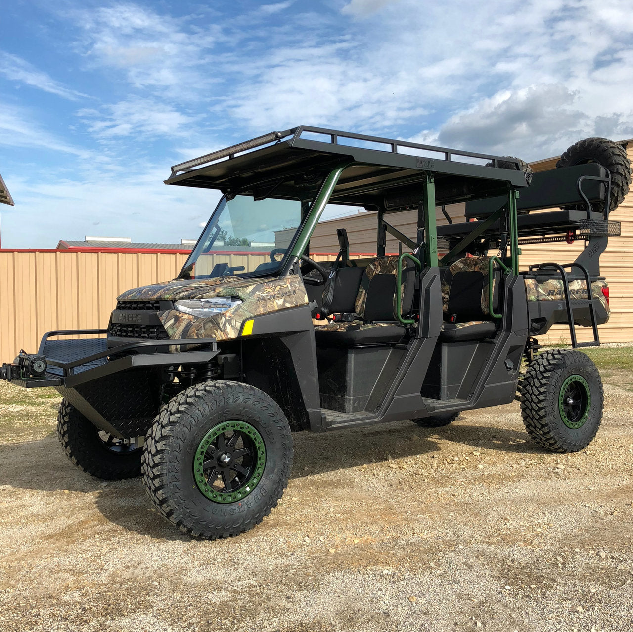 Custom Ranger 1000 SOLD - 2019 Polaris Ranger 1000 Crew - Project General – Ranch Armor