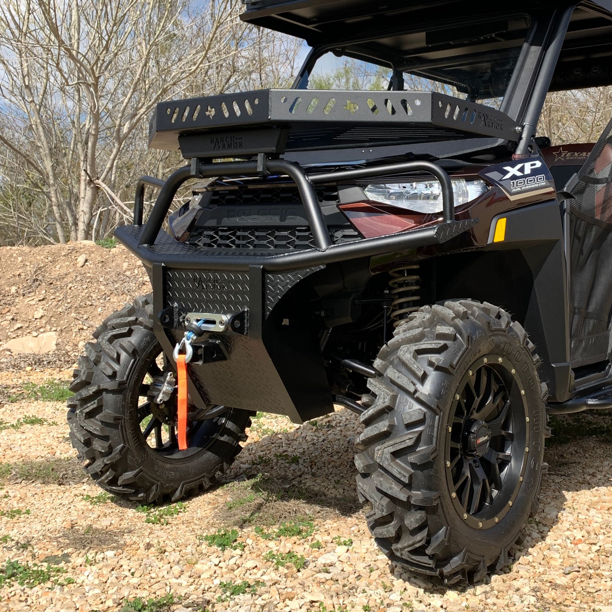 Polaris Ranger Full Size/1000 Front Hood Basket 