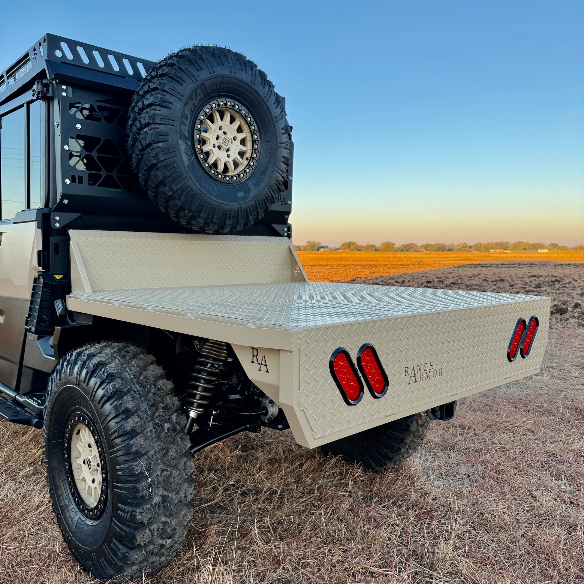 2026 Can-Am Defender HD11 Project Whiskey Alpha custom tactical UTV with full armor package and upgraded suspension system.