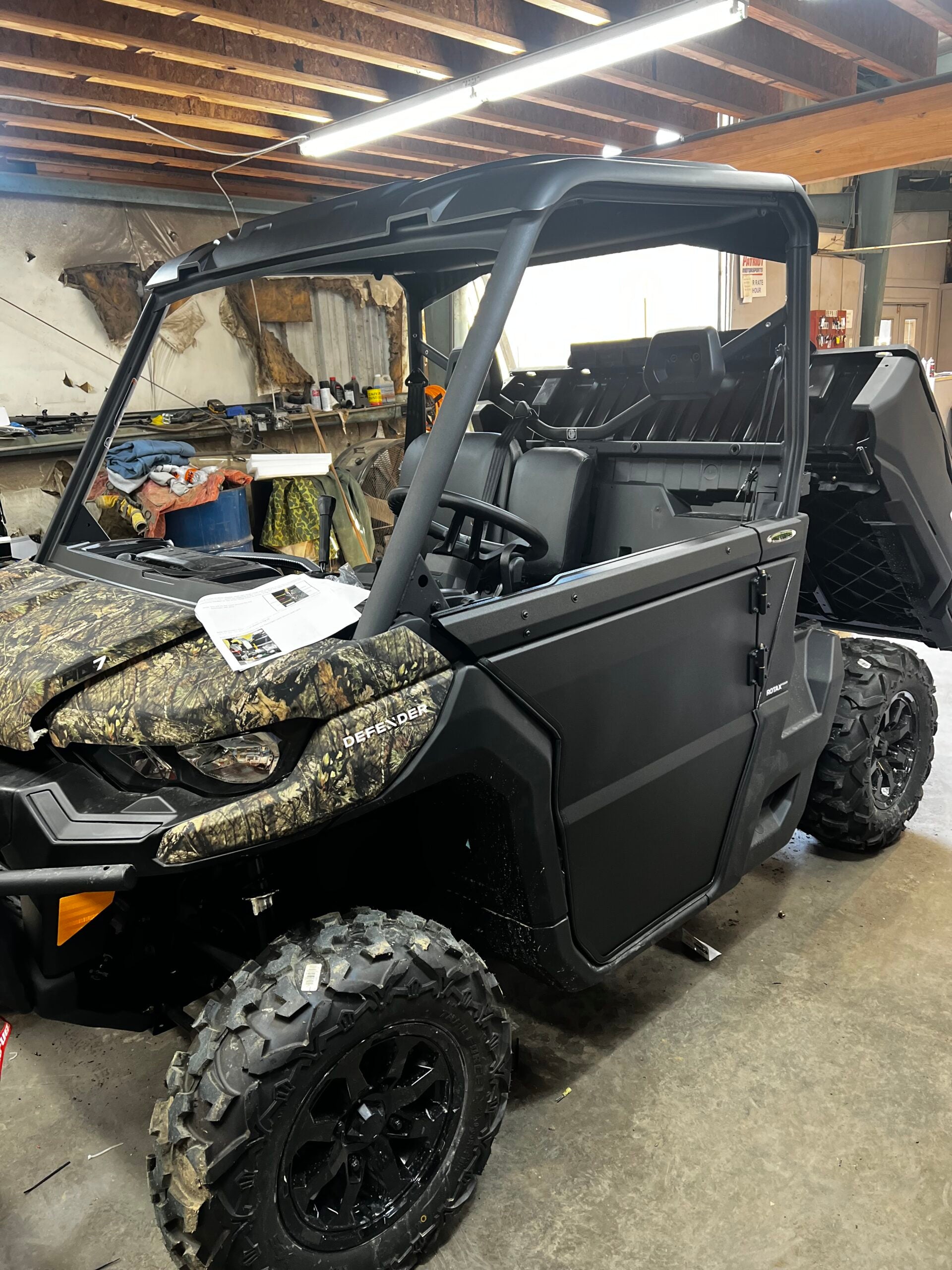 DEFENDER SC STEEL HALF DOORS