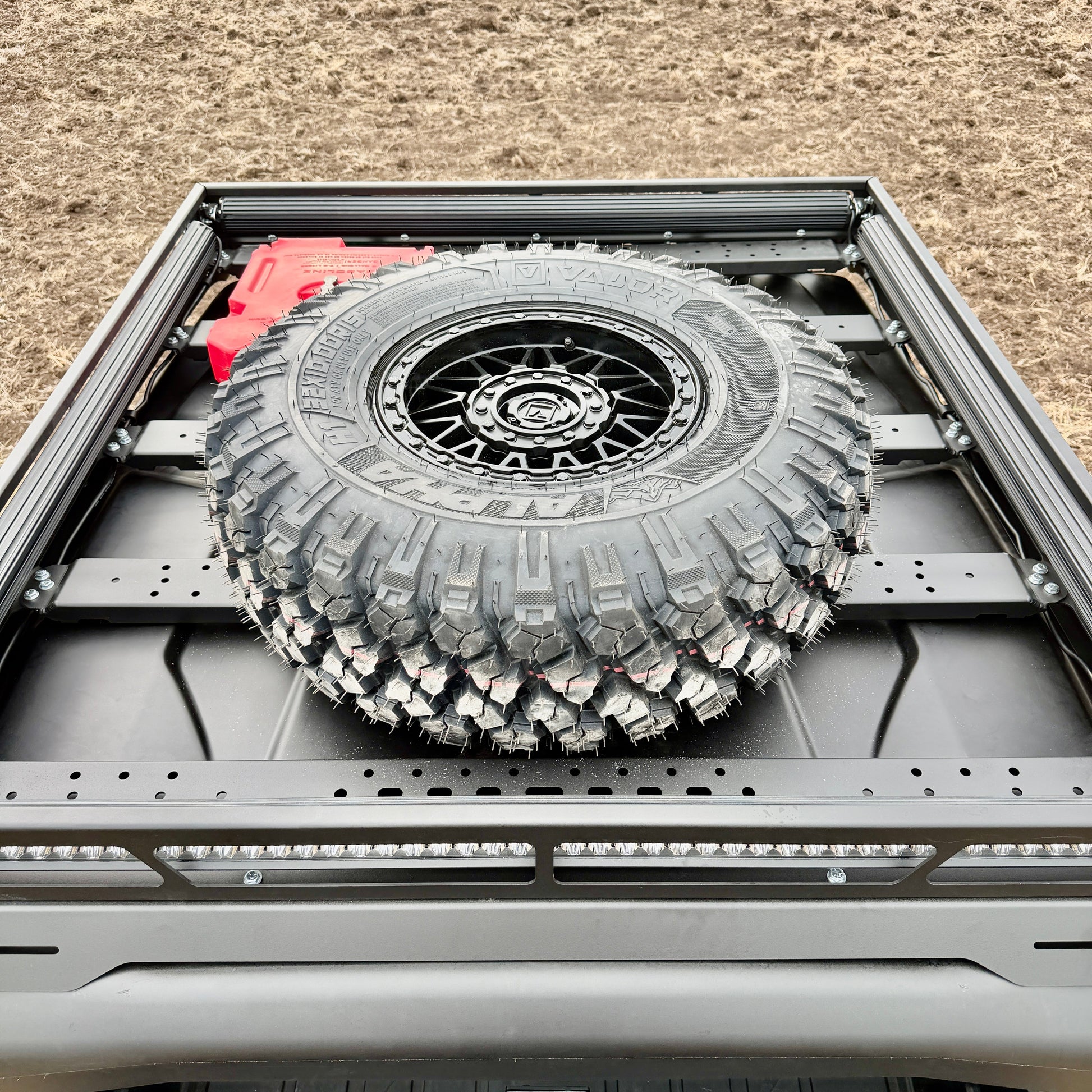 Aluminum rooftop cargo rack for Can-Am Defender side-by-side